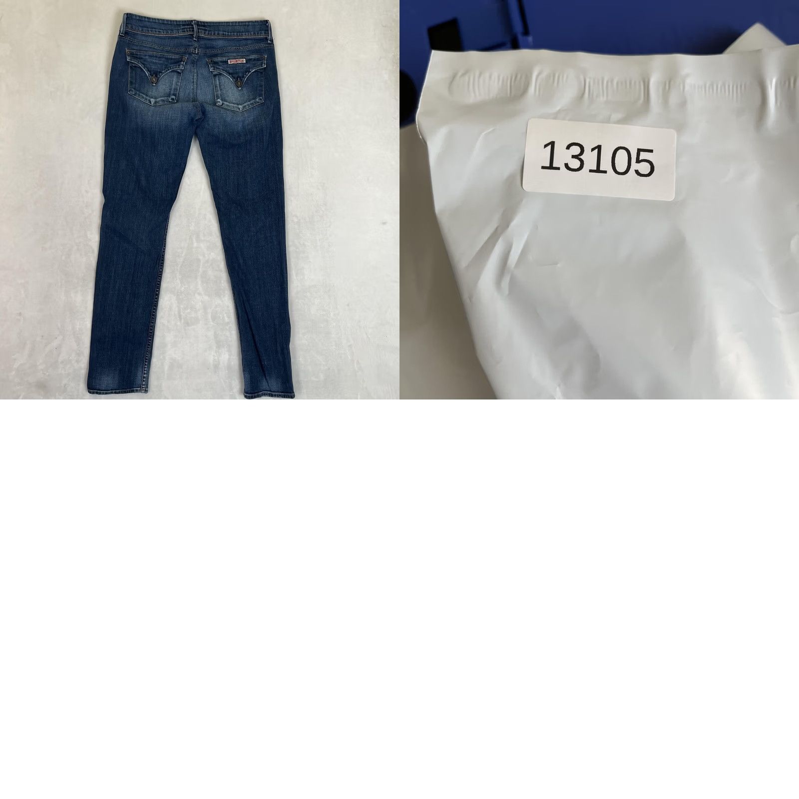 Hudson Hudson Jeans Womens Skinny Blue Medium Wash 31 Stretch Denim Made In USA Size 24" / US 00 / IT 34 - 8 Thumbnail