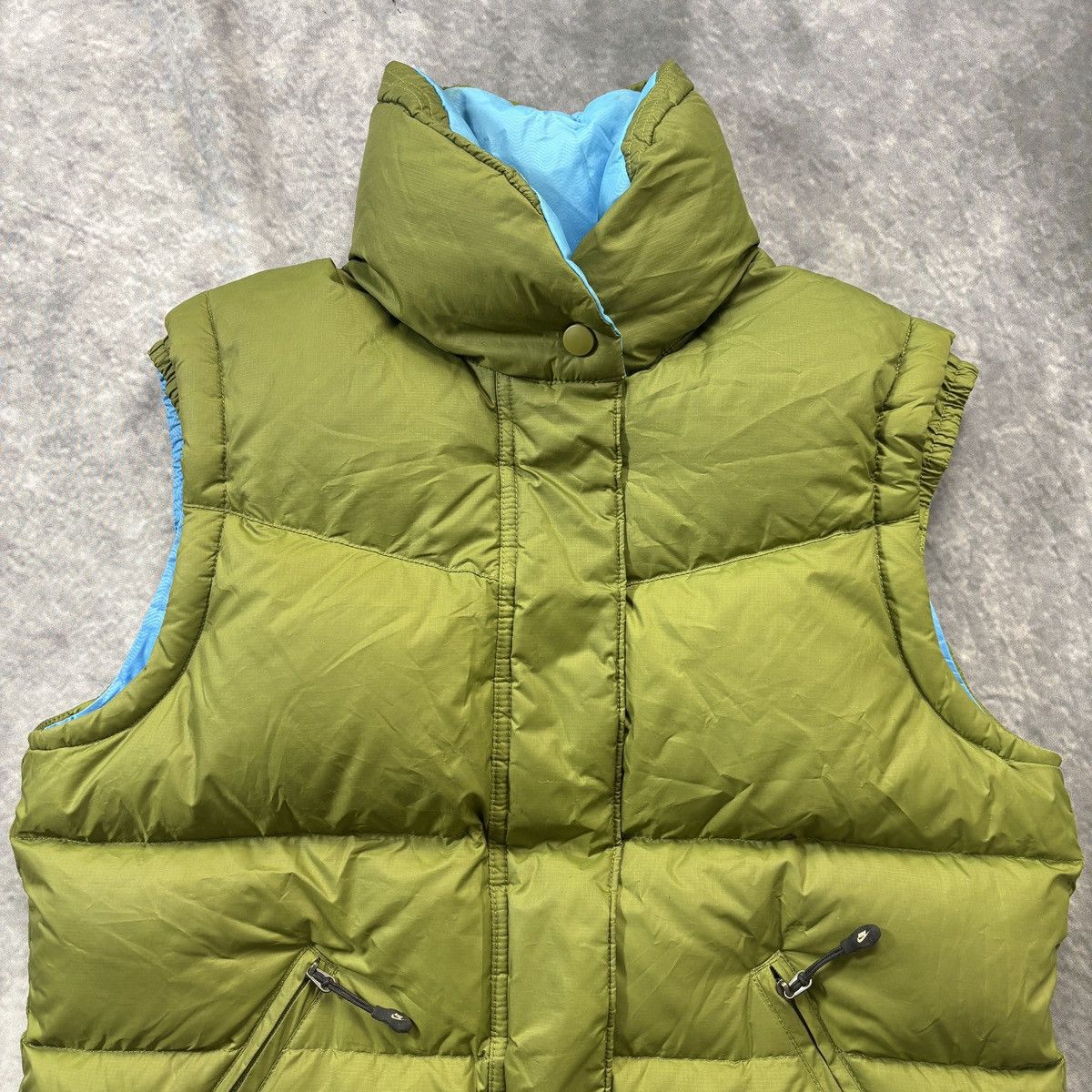 Nike 2000s Nike Reversible Vest Vintage Nike Duck Down Puffer Y2K Size US M / EU 48-50 / 2 - 4 Thumbnail