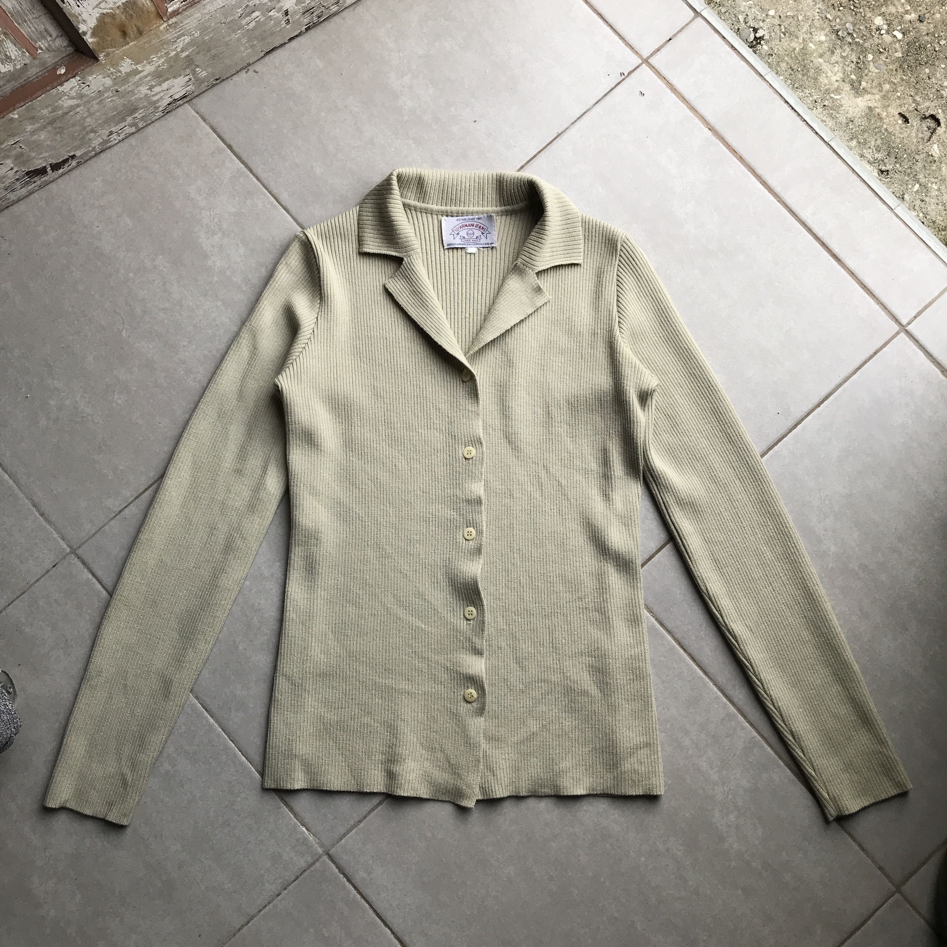 Giorgio Armani Vintage armani jeans wool shirt Size XS / US 0-2 / IT 36-38 - 8 Thumbnail