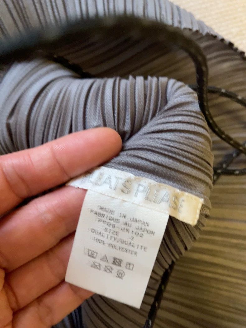 Issey Miyake issey miyake size:3 Grey pleated vest Size XXS / US 00 / IT 34 - 5 Thumbnail