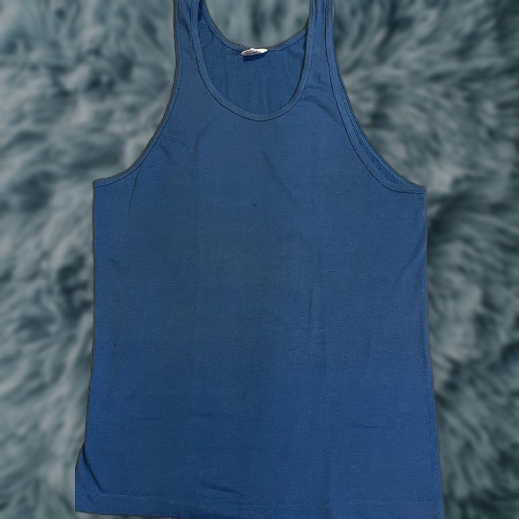 Sears Vtg Sears Boardriding Tank Top T-Shirt S USA Surf Grunge Punk 60s 70s Blue Womens Men? Size US S / EU 44-46 / 1 - 1 Thumbnail