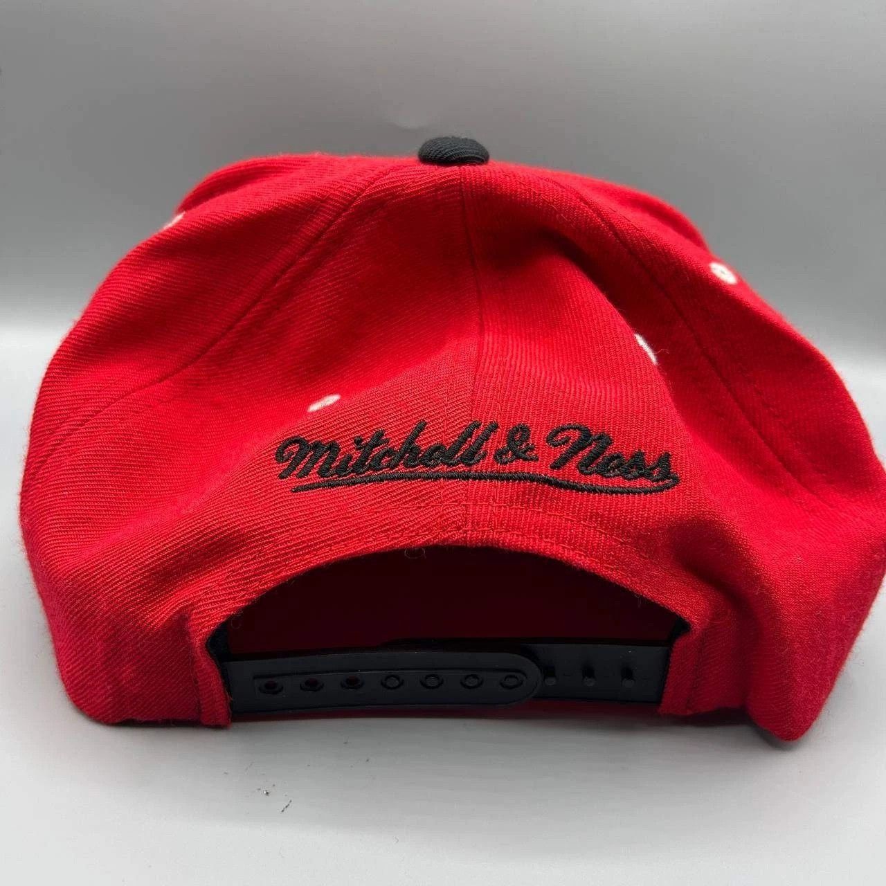 Mitchell & Ness Portland Trail Blazers Hat Men Embroidered Snap Back Wool Size ONE SIZE - 6 Thumbnail