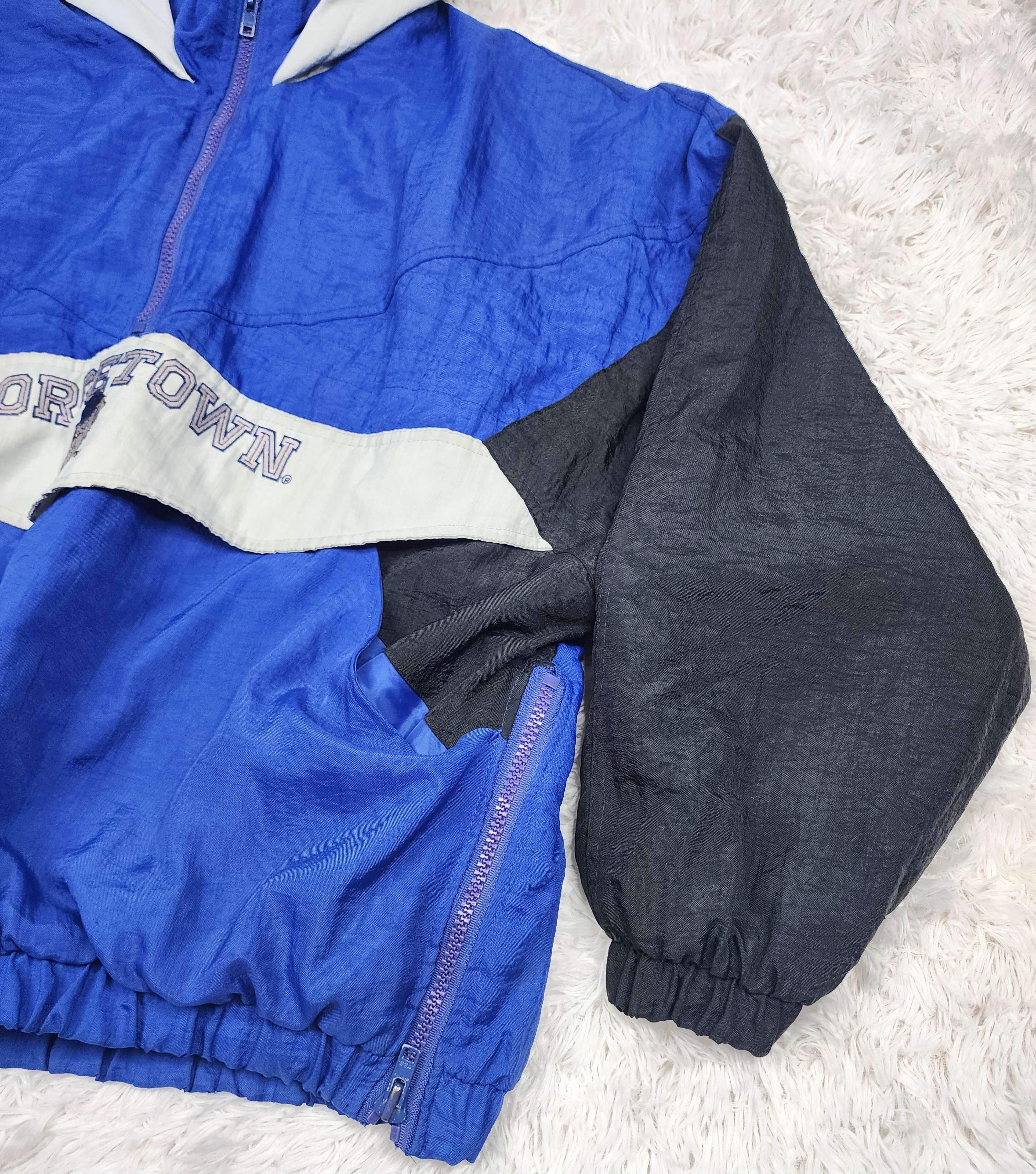Vintage Vintage Georgetown Hoyas basketball Taz windbreaker jacket Size US XL / EU 56 / 4 - 5 Thumbnail