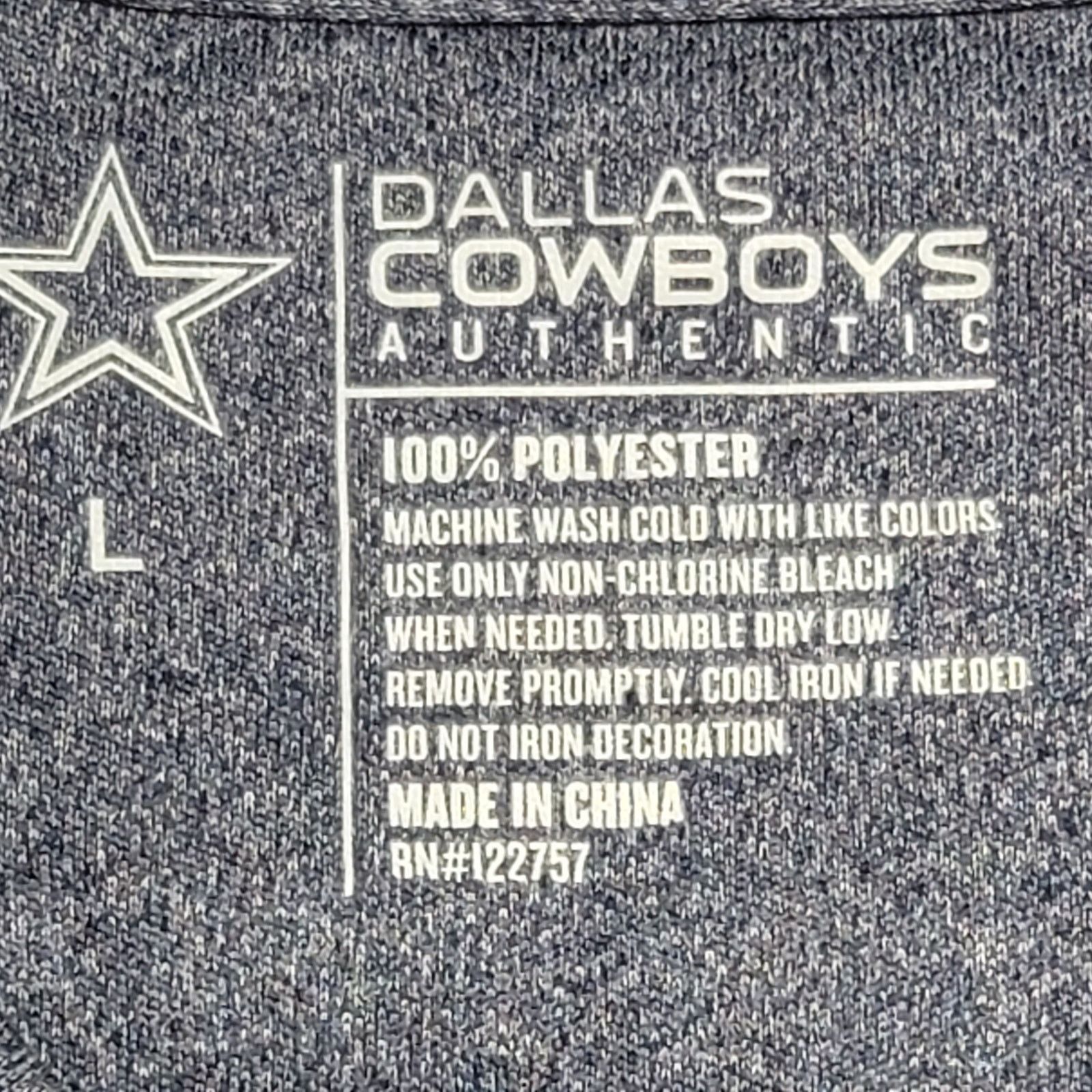 Other Dallas Cowboys Authentic Blue Star Logo Print Shirt Large Size US L / EU 52-54 / 3 - 3 Thumbnail
