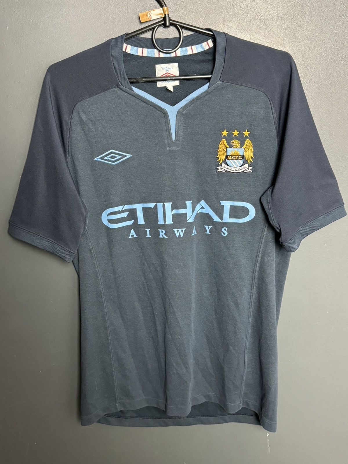 Umbro Manchester City 10/11 Away Nasri Football Jersey Size US M / EU 48-50 / 2 - 2 Thumbnail