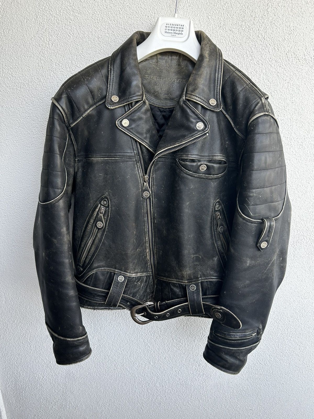 Brockum × Guns N' Roses × Vintage Guns N’ Roses 1994 heavy ramones leather jacket brockum Size US L / EU 52-54 / 3 - 13 Thumbnail