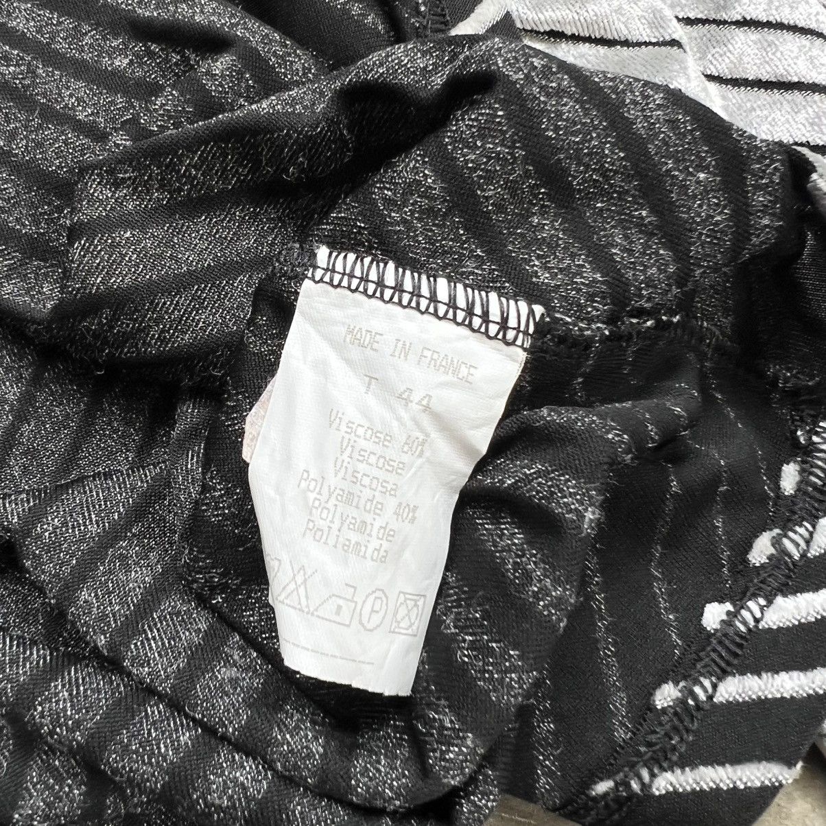Vintage 1990’s Caroll Paris JPG Style Silver Longsleeve Shirt Size M / US 6-8 / IT 42-44 - 7 Thumbnail