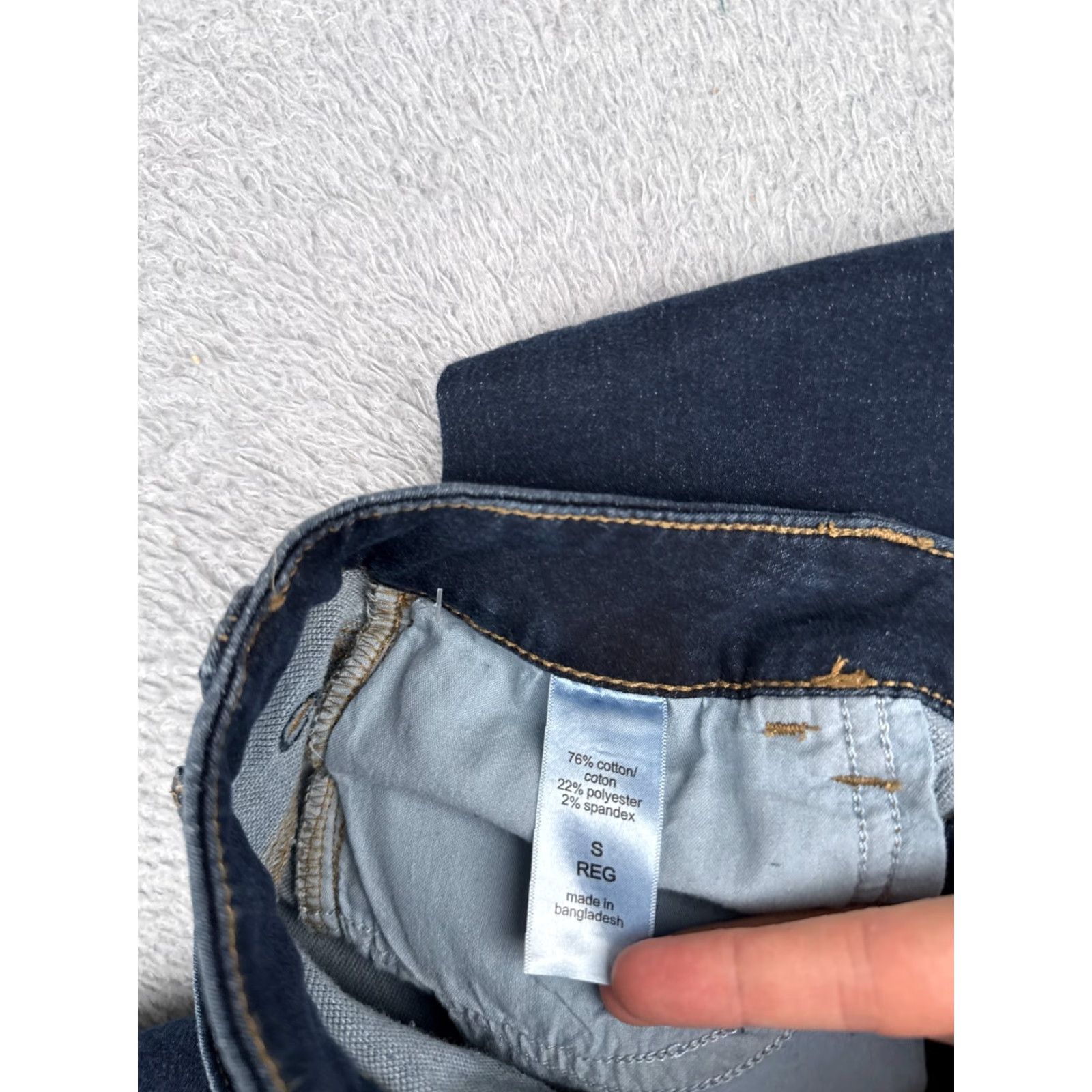 Vintage Maurices Jeans Women’s Small Blue Skinny Tapered Regular 28x30 Denim Cotton Blend 5-Pocket USA 90s Theme Mens/Womens Size 28" / US 6 / IT 42 - 7 Thumbnail
