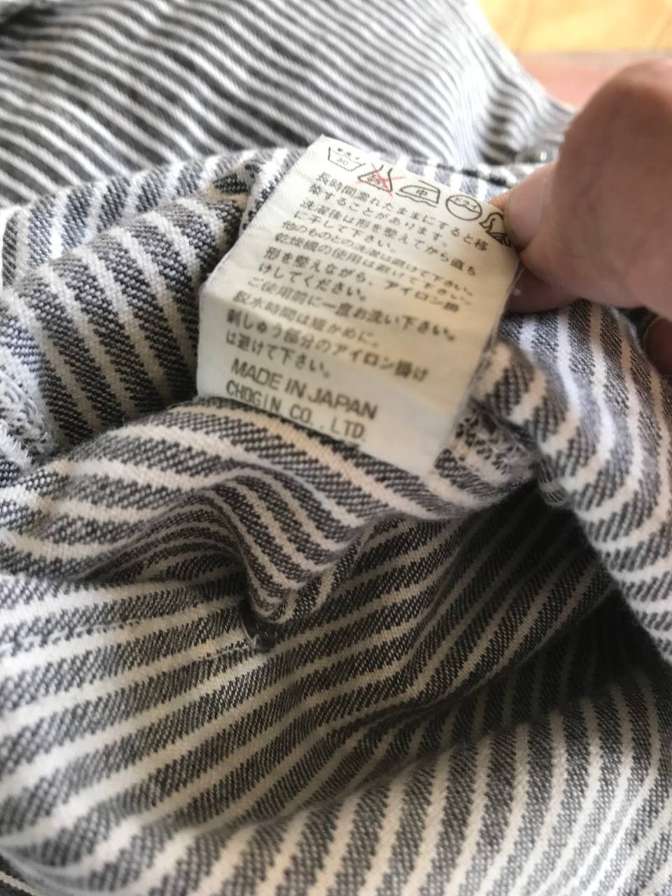 Japanese Brand Mossimo Japan Hickory Chore Painter Style Jacket Size US M / EU 48-50 / 2 - 6 Thumbnail