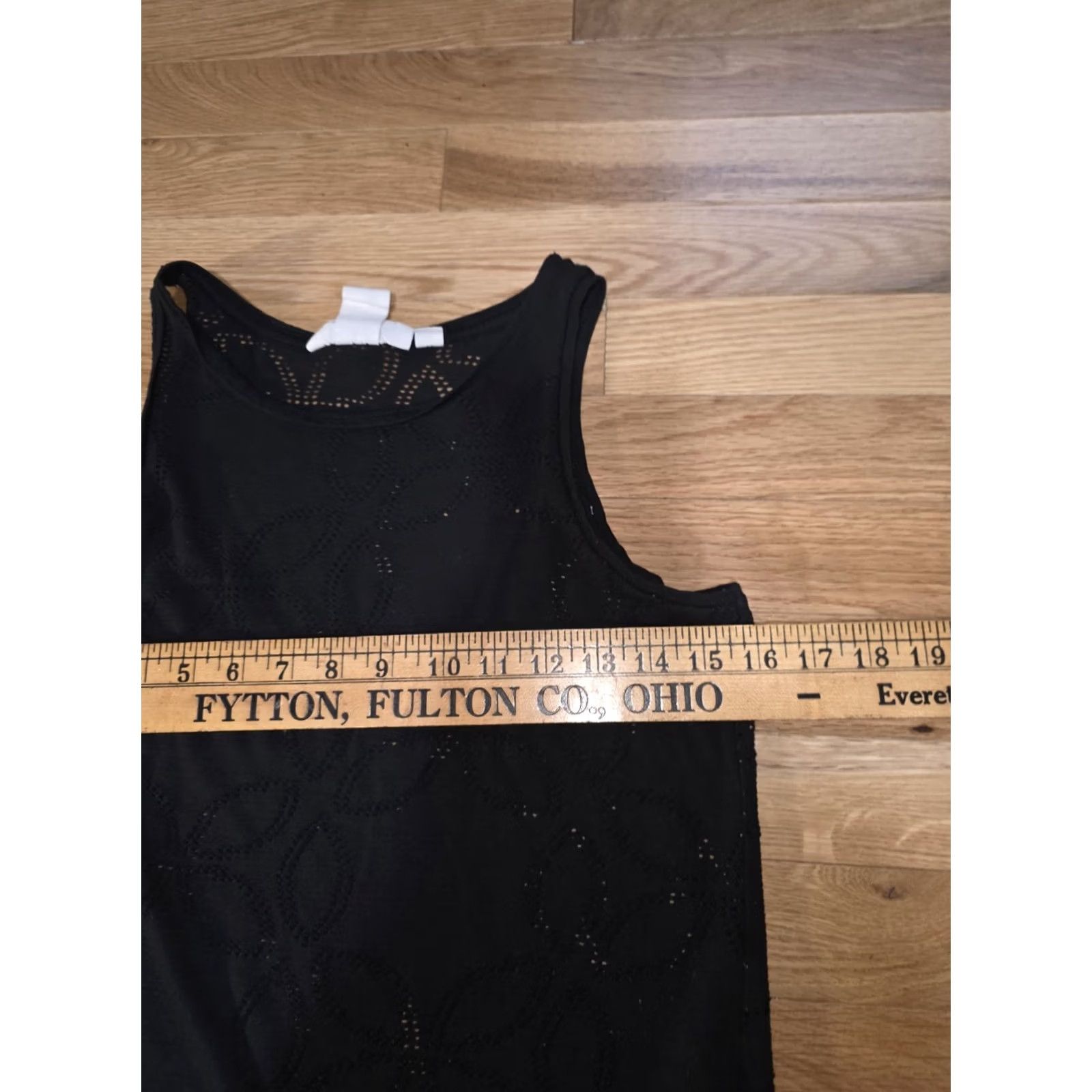 Vintage LOGG Label of Graded Goods Women's Laser Cut Sleeveless Black Top XS Blouse Casual Regular Knitted/Basic (Pre-owned) Womens Size XS / US 0-2 / IT 36-38 - 7 Thumbnail