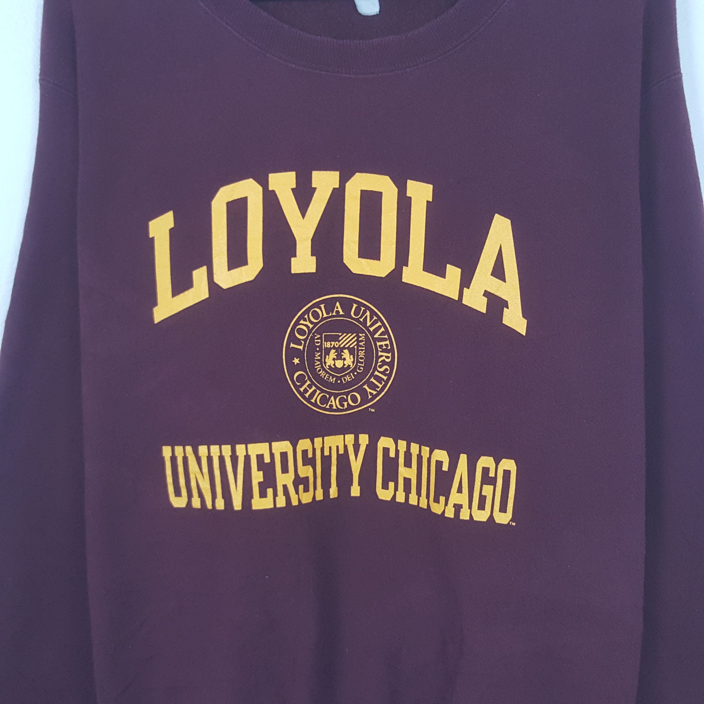 Other Vintage Loyola University Chicago Sweatshirt Size US L / EU 52-54 / 3 - 2 Thumbnail