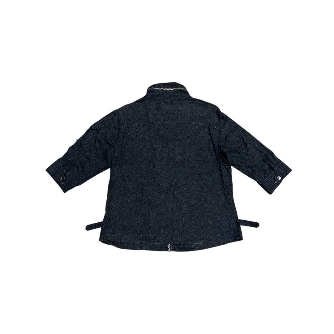 If Six Was Nine × Japanese Brand × Seditionaries 🔥Sick Y2K D Homme A Homme Zipper Shirt Black Goth Punk Size US M / EU 48-50 / 2 - 9 Thumbnail