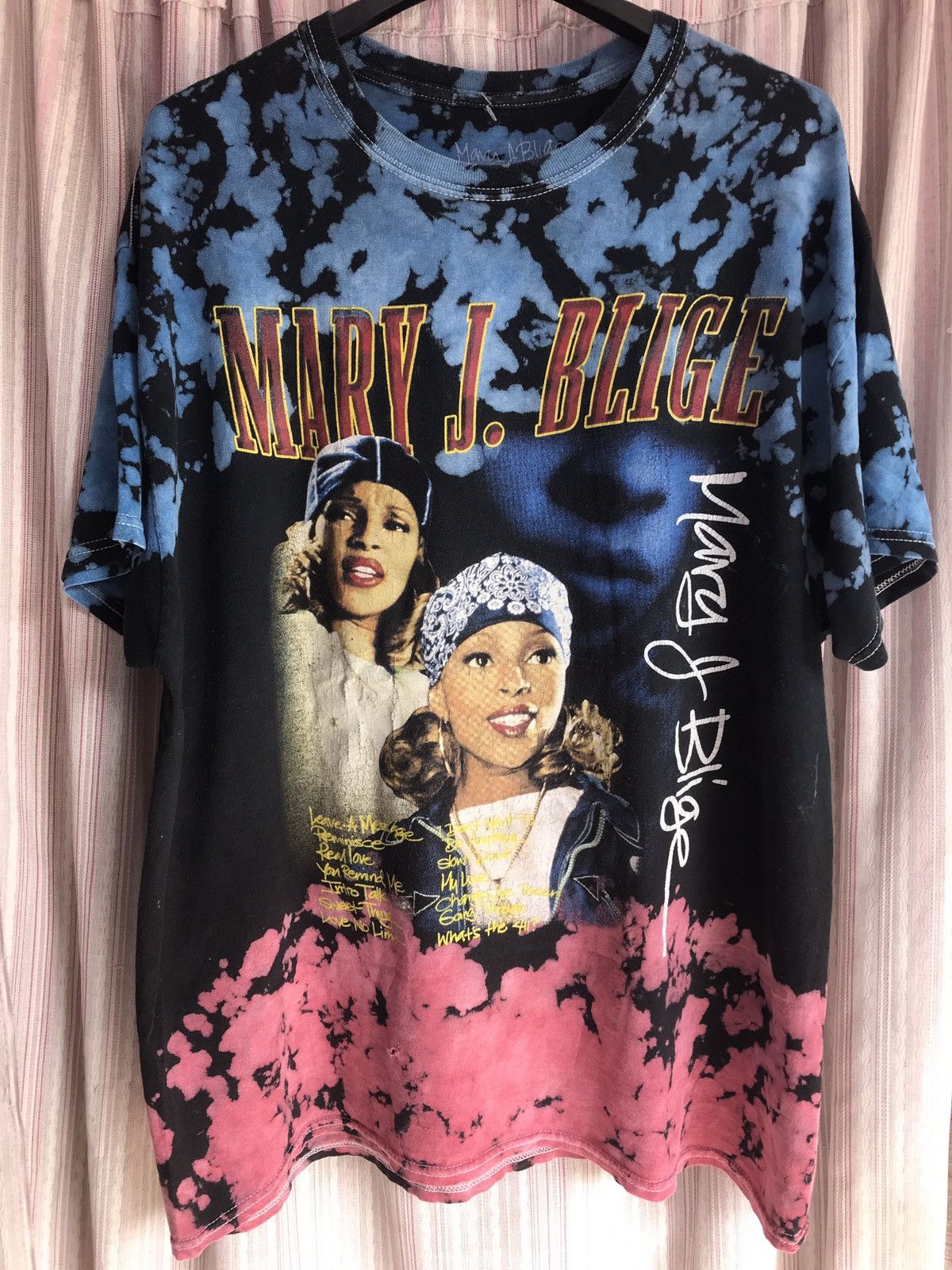 Rap Tees Mary J. Blige tie-dye shirt Size US XL / EU 56 / 4 - 1 Thumbnail