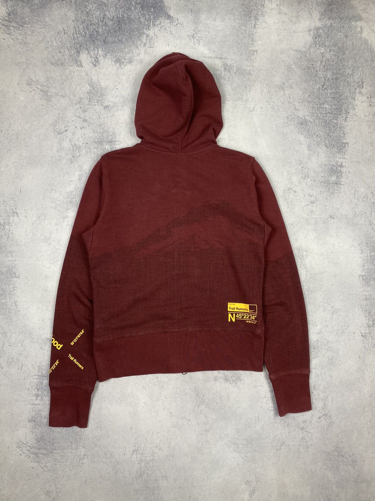 Nike × Vintage Vintage 00s Nike Trail Runners Mount Hood Hoodie Drill Y2K Size L / US 10 / IT 46 - 10 Thumbnail