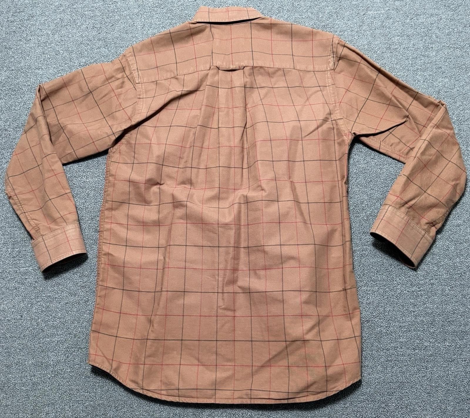 Orvis Orvis Brown Plaid Button Down Shirt Mens Small Long Sleeve Size US S / EU 44-46 / 1 - 2 Thumbnail