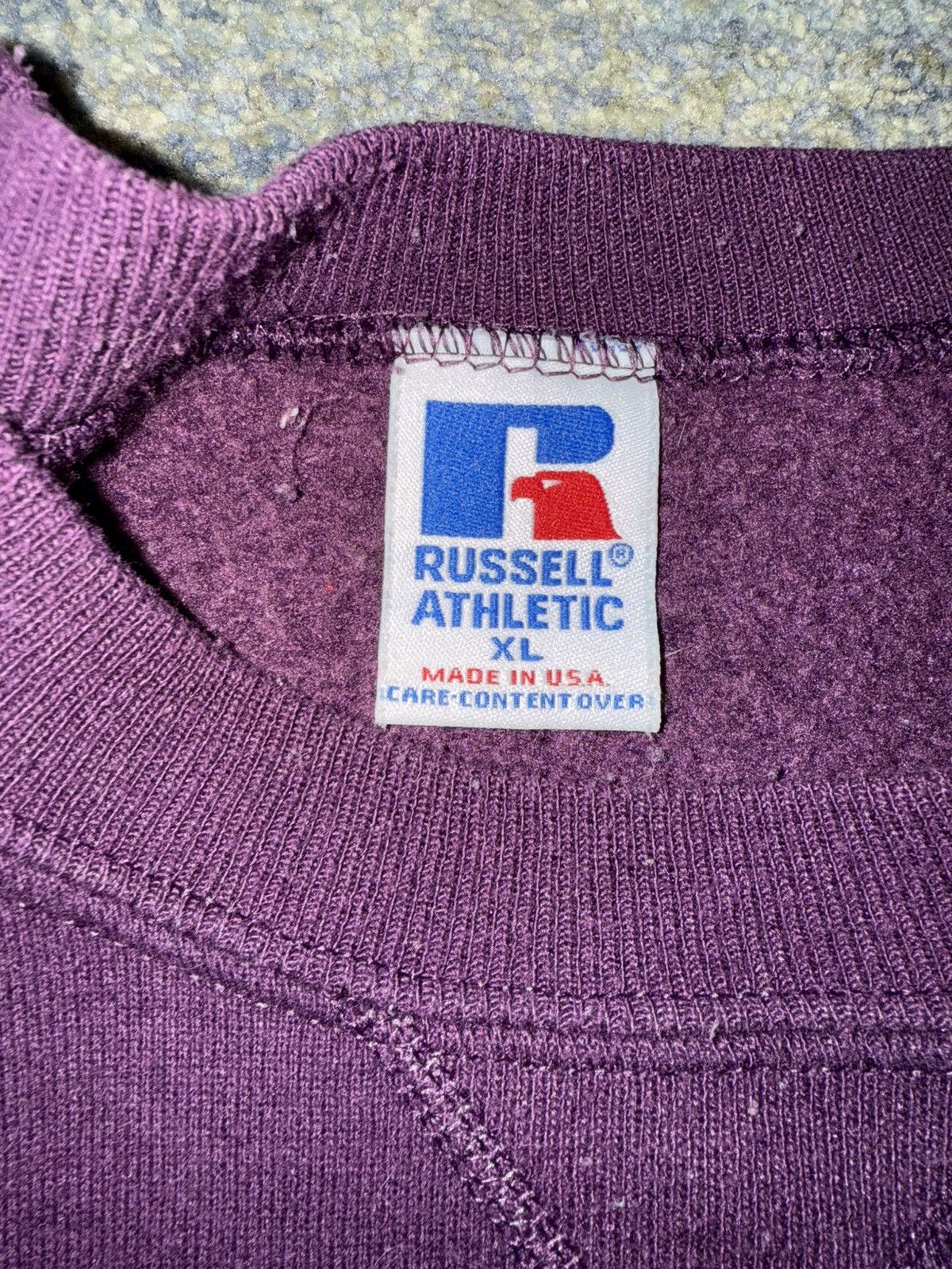 Russell Athletic Vintage Russel sweatshirt Size US XL / EU 56 / 4 - 6 Thumbnail