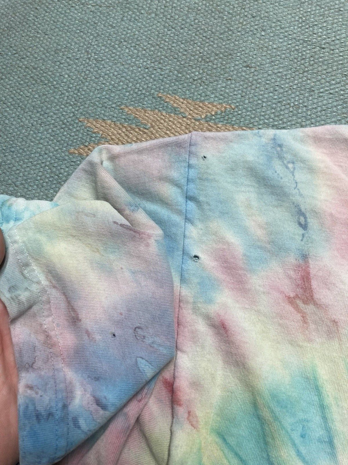 Vintage 90s tie dye t shirt faded distressed hippie men’s XL Size US XL / EU 56 / 4 - 7 Thumbnail