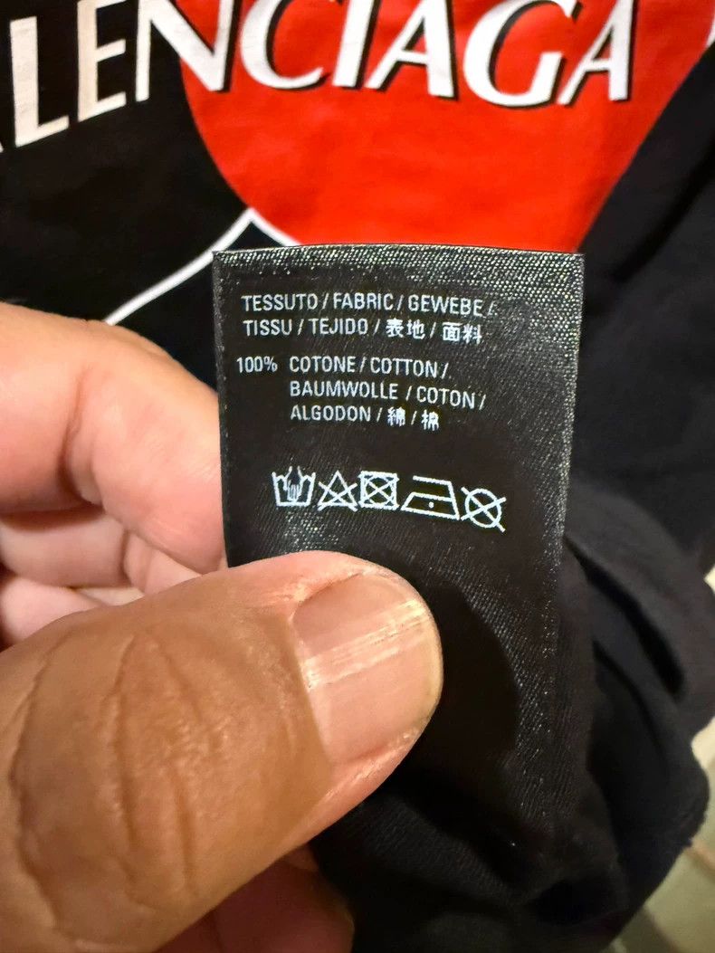Balenciaga Balenciaga Black MasterCard logo short sleeve Size US M / EU 48-50 / 2 - 9 Thumbnail
