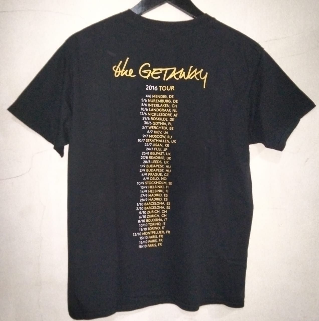 Band Tees Red Hot Chili Peppers The Getaway tour 2016 Size US M / EU 48-50 / 2 - 3 Thumbnail