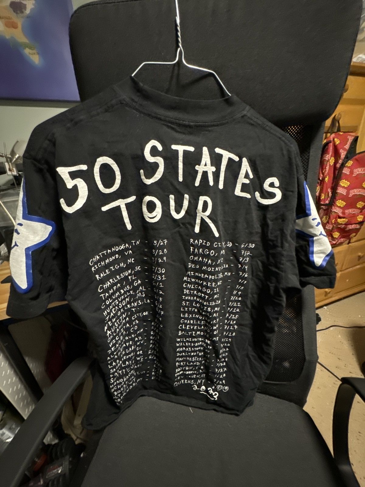 Asspizza 50 STATES TOUR FLAG TEE Size US S / EU 44-46 / 1 - 2 Thumbnail