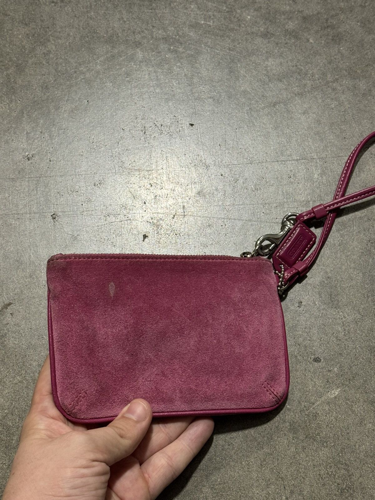 Coach Vintage Pink Coach Mini Wristlet Size ONE SIZE - 4 Thumbnail