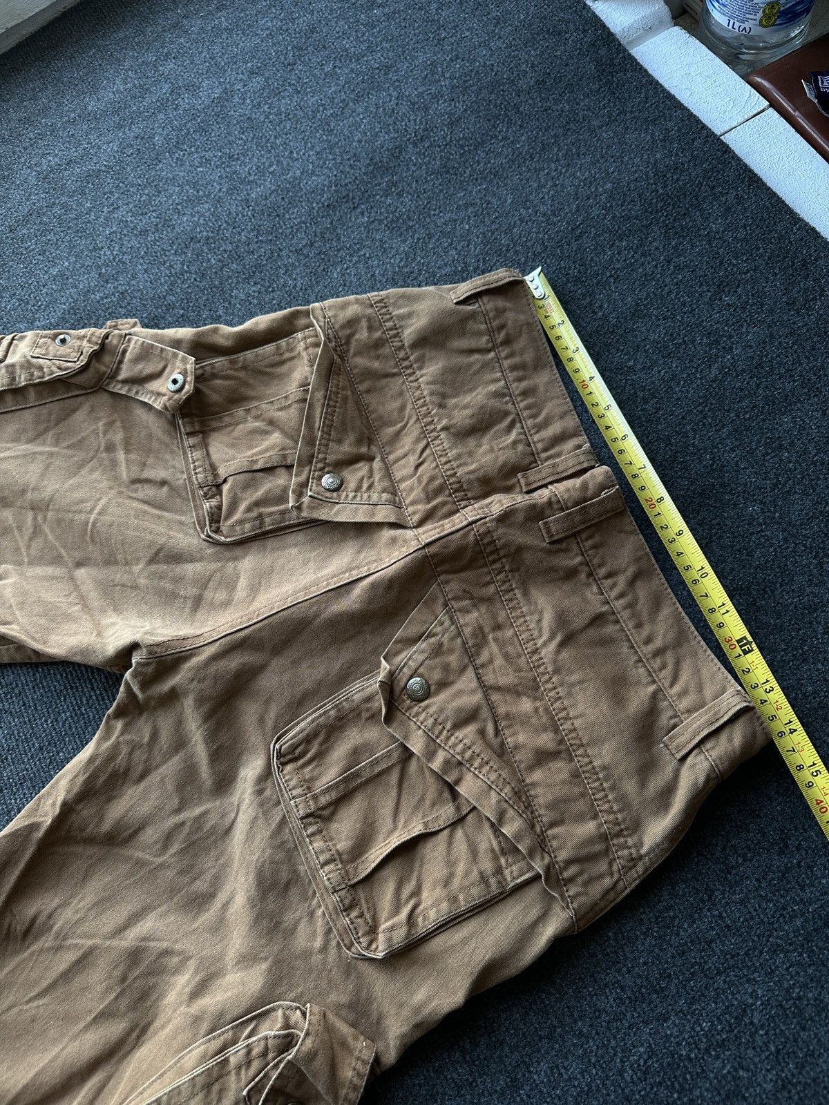 Other 🚨RARE 90s MULTIPOCKET Stone Wash BROWN Jeans Mens 30 Size US 30 / EU 46 - 11 Thumbnail