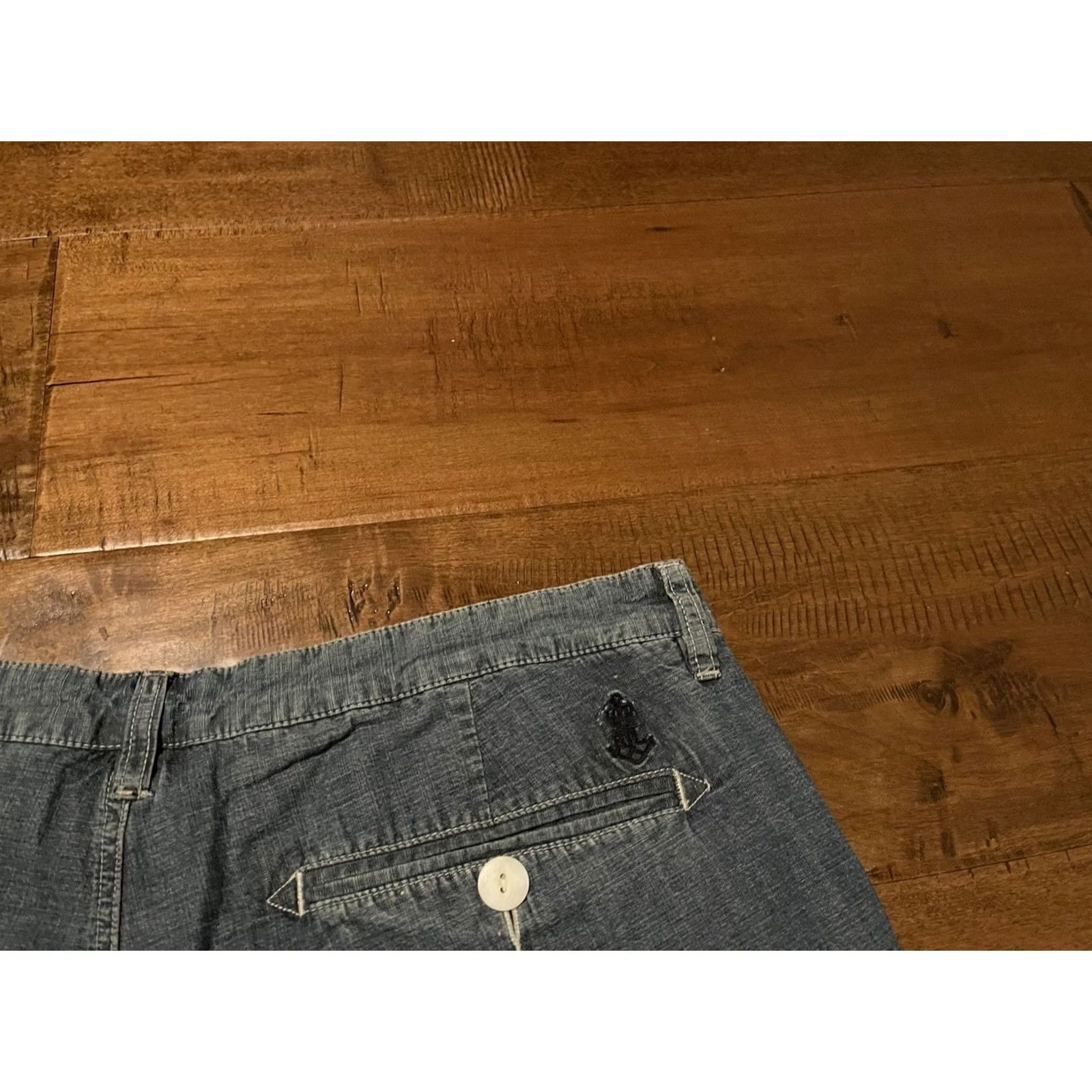 Polo Ralph Lauren Polo Ralph Lauren Marine Yacht Club Chambray Madras Reversible Shorts Men's 36 Size US M / EU 48-50 / 2 - 4 Thumbnail