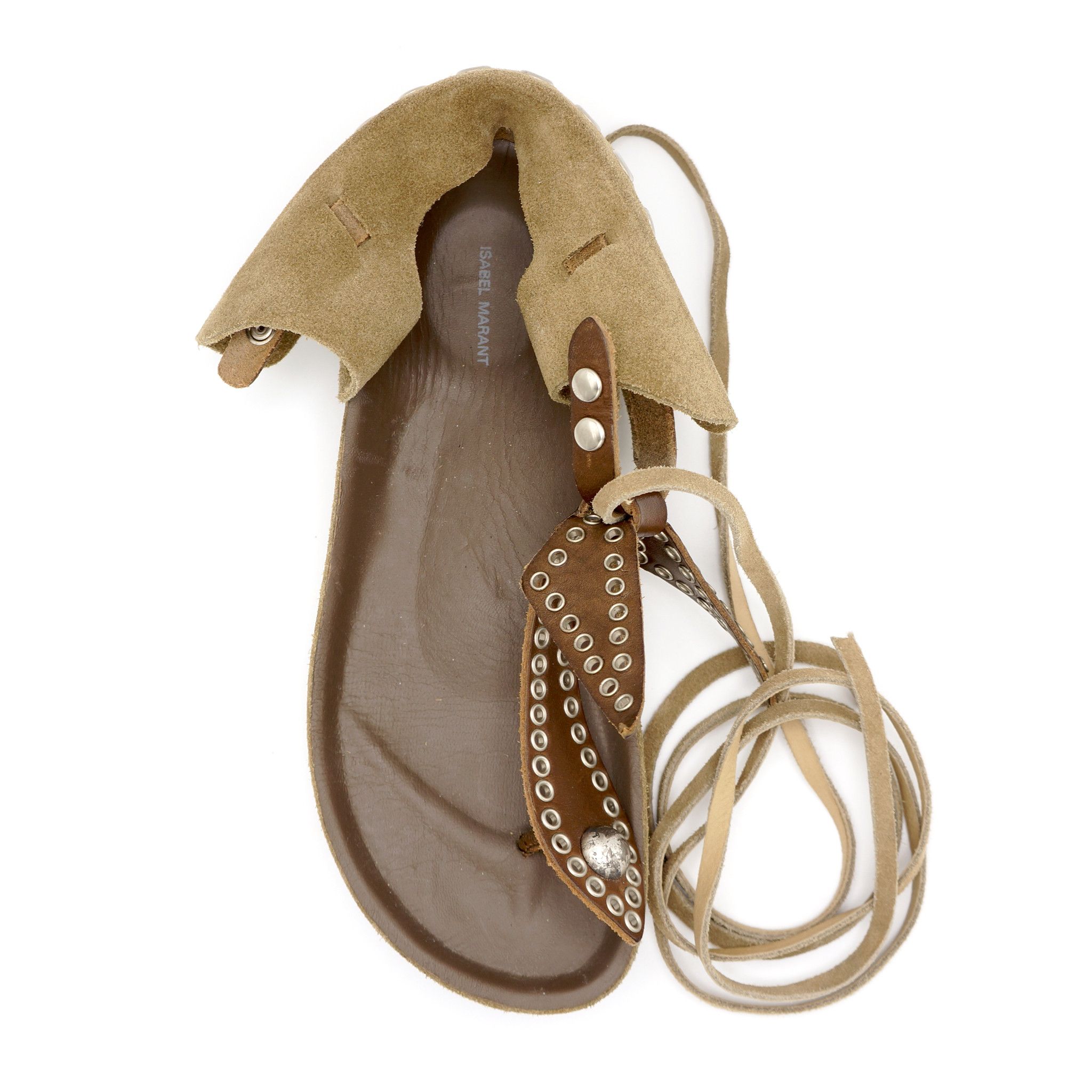 Isabel Marant Suede & Leather Tie-Up Size US 6 / IT 36 - 8 Thumbnail