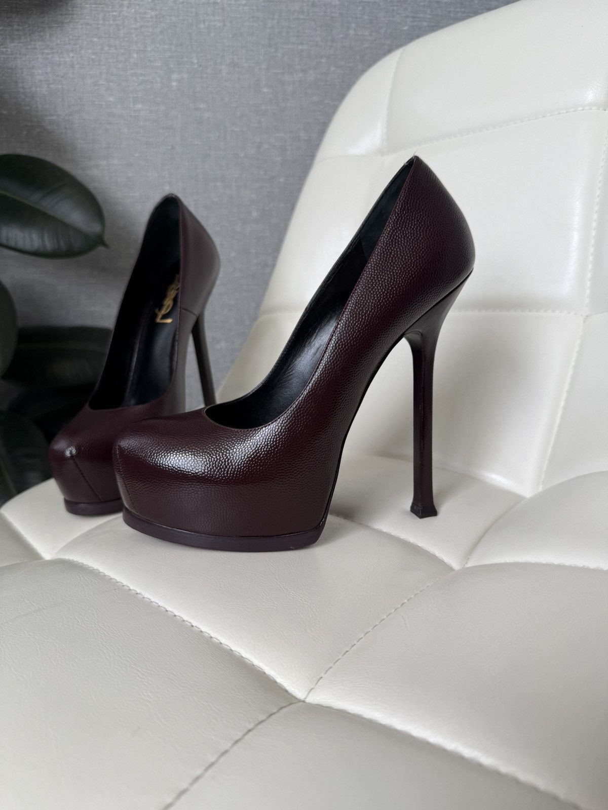 Saint Laurent Paris Saint Laurent Paris Tribtoo Platform Pumps Heels YSL Size 37 Size US 7 / IT 37 - 2 Thumbnail