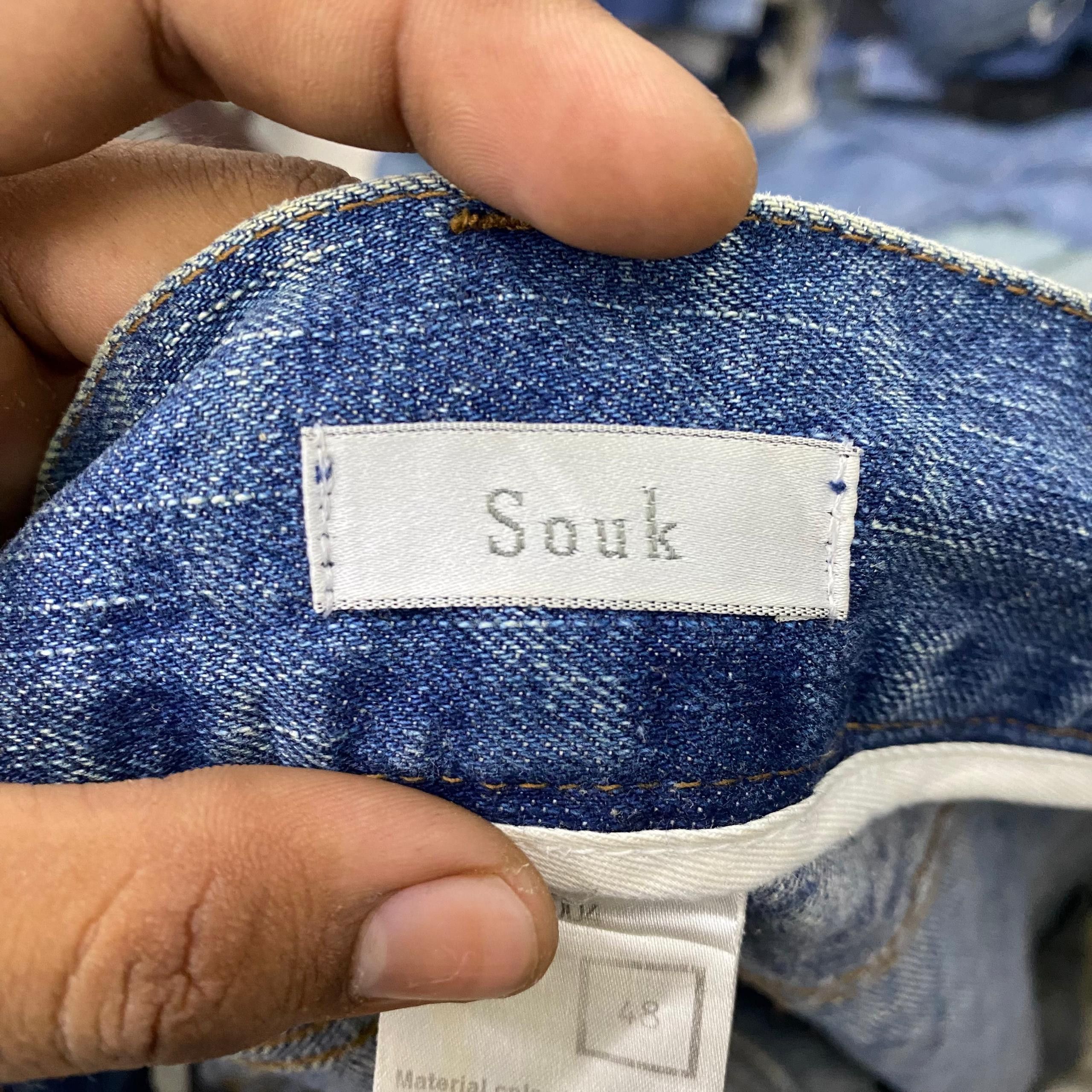 If Six Was Nine 💥Best Offer💥Vintage Souk Japanese Brand Denim Size US 38 / EU 54 - 12 Thumbnail