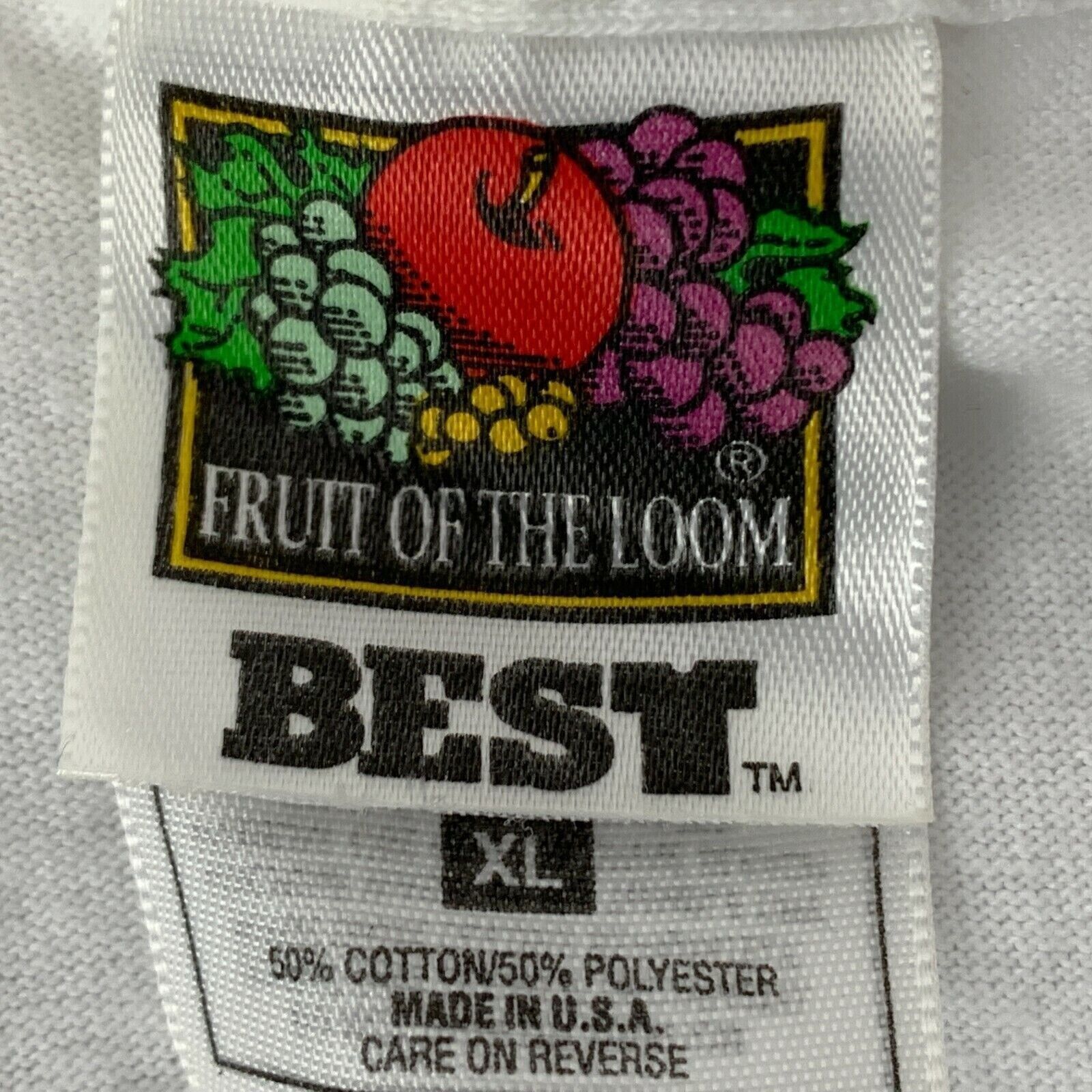 Fruit Of The Loom Vintage 90s Boom & Bloom Texas T Shirt Advertising X-Large Size US XL / EU 56 / 4 - 5 Thumbnail