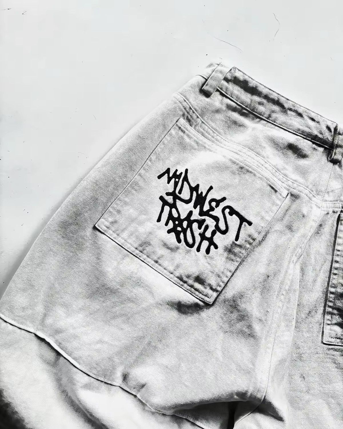 Jean Streetwear Ripped Stacked Jeans Size US 30 / EU 46 - 3 Thumbnail