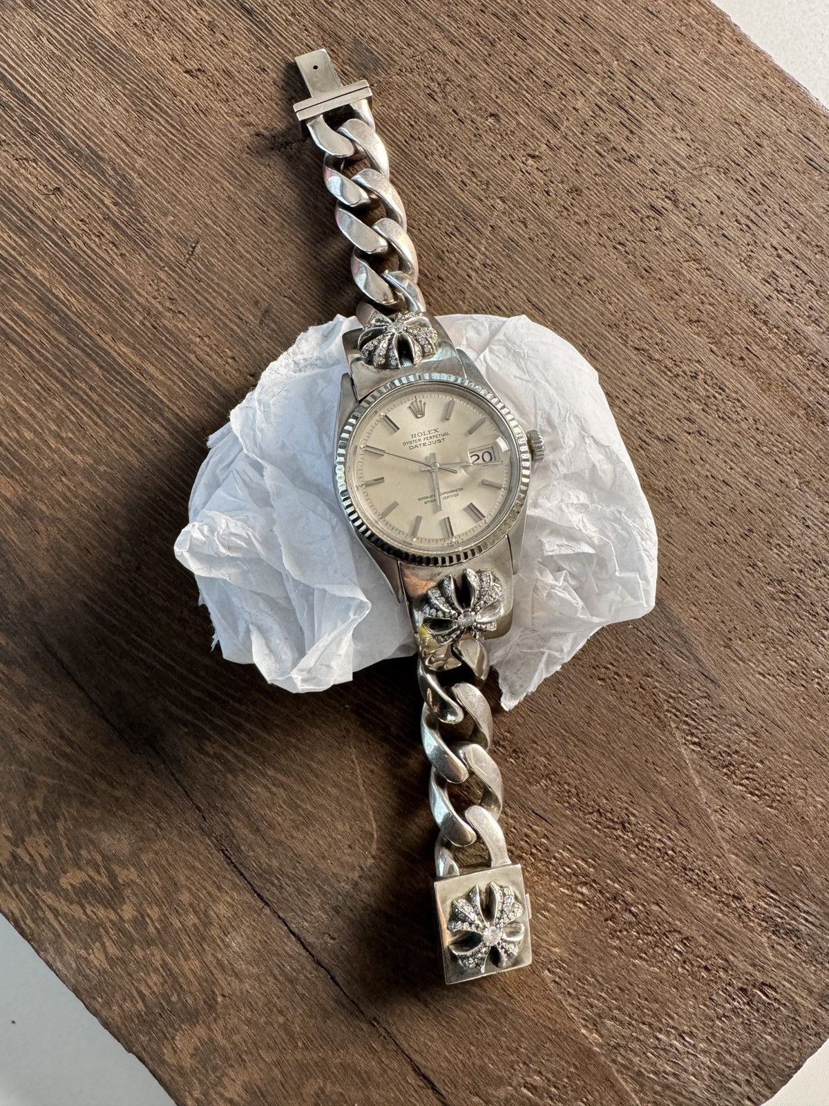 Chrome Hearts Rolex Rolex x Chrome Hearts Grailed