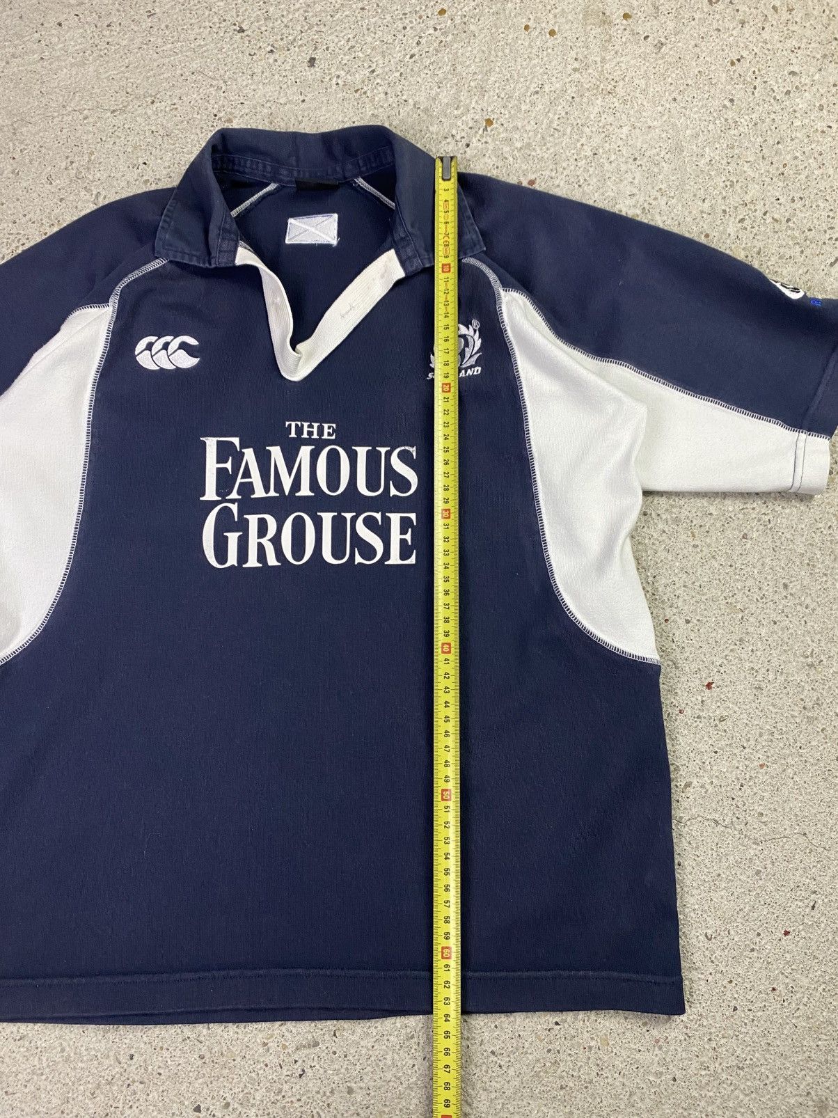 Canterbury of New Zealand Canterbury polo T-shirt Tee Navy rugby Size US M / EU 48-50 / 2 - 12 Thumbnail