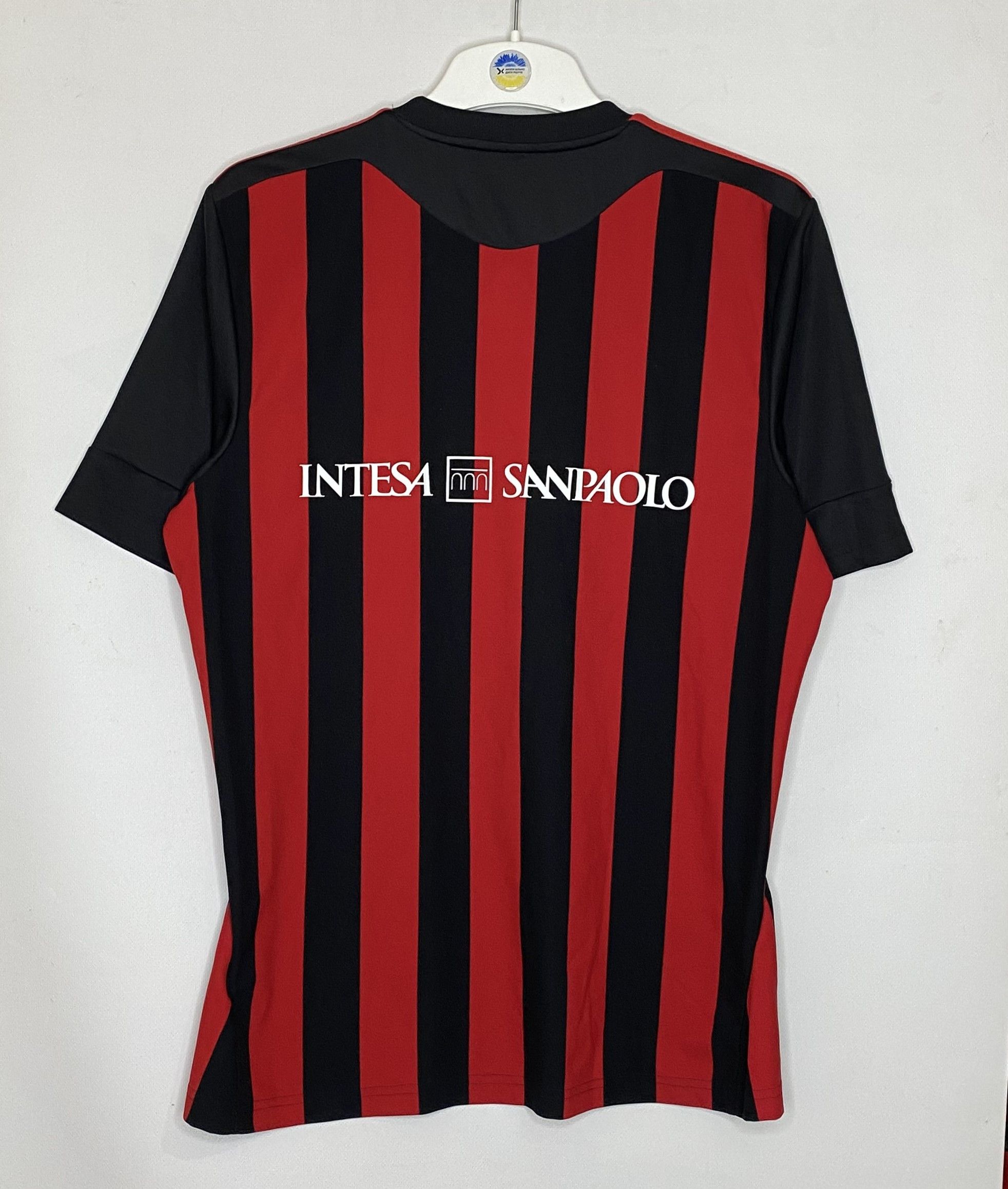 Adidas AC MILAN 2009 HOME PLAYER ISSUE FOOTBALL SHIRT SOCCER JERSEY Size US S / EU 44-46 / 1 - 2 Thumbnail