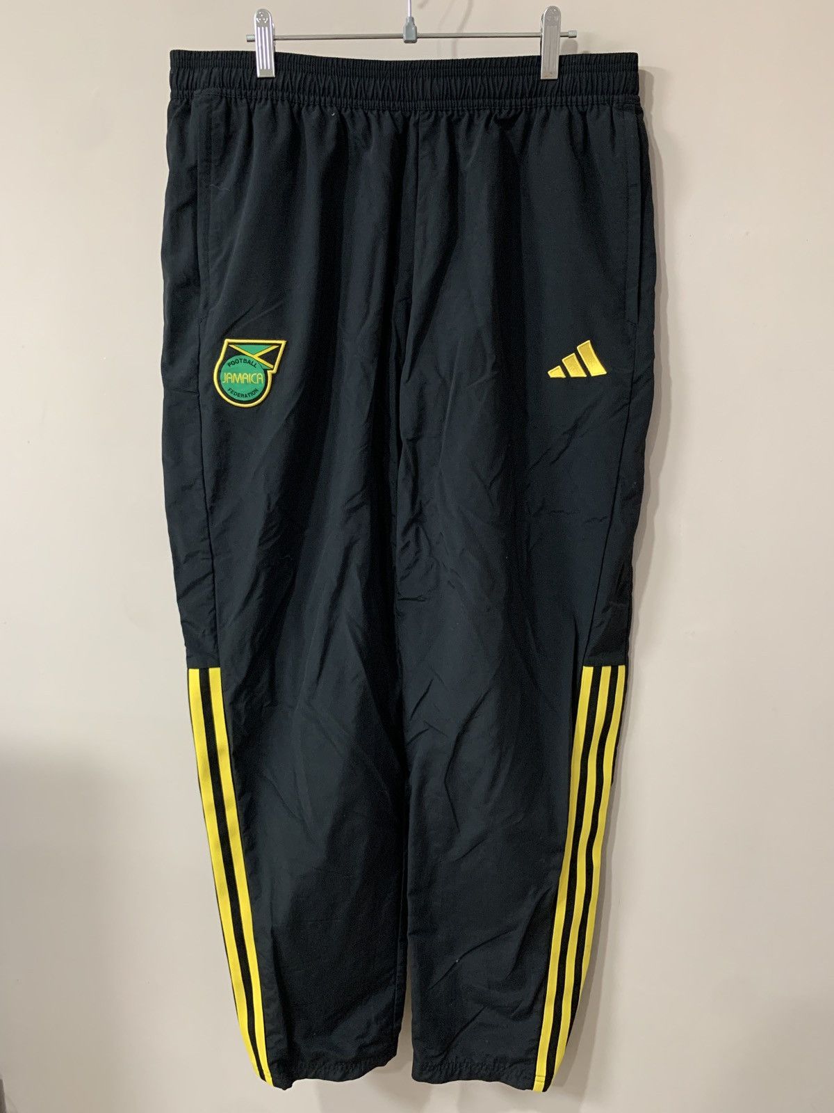 Adidas Jamaica 2022 Training Football Pants Adidas Soccer Size L Size US 36 / EU 52 - 1 Thumbnail
