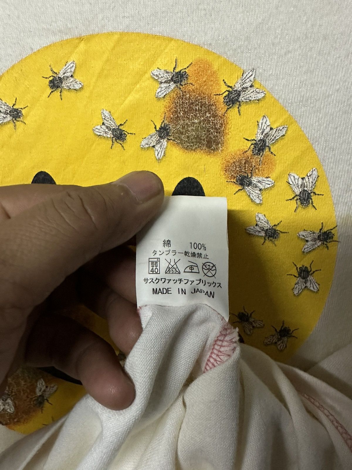 Japanese Brand × Sasquatchfabrix Japan Sasquatch Fabrix Graphic Smiley Tee Faded Size US M / EU 48-50 / 2 - 8 Thumbnail