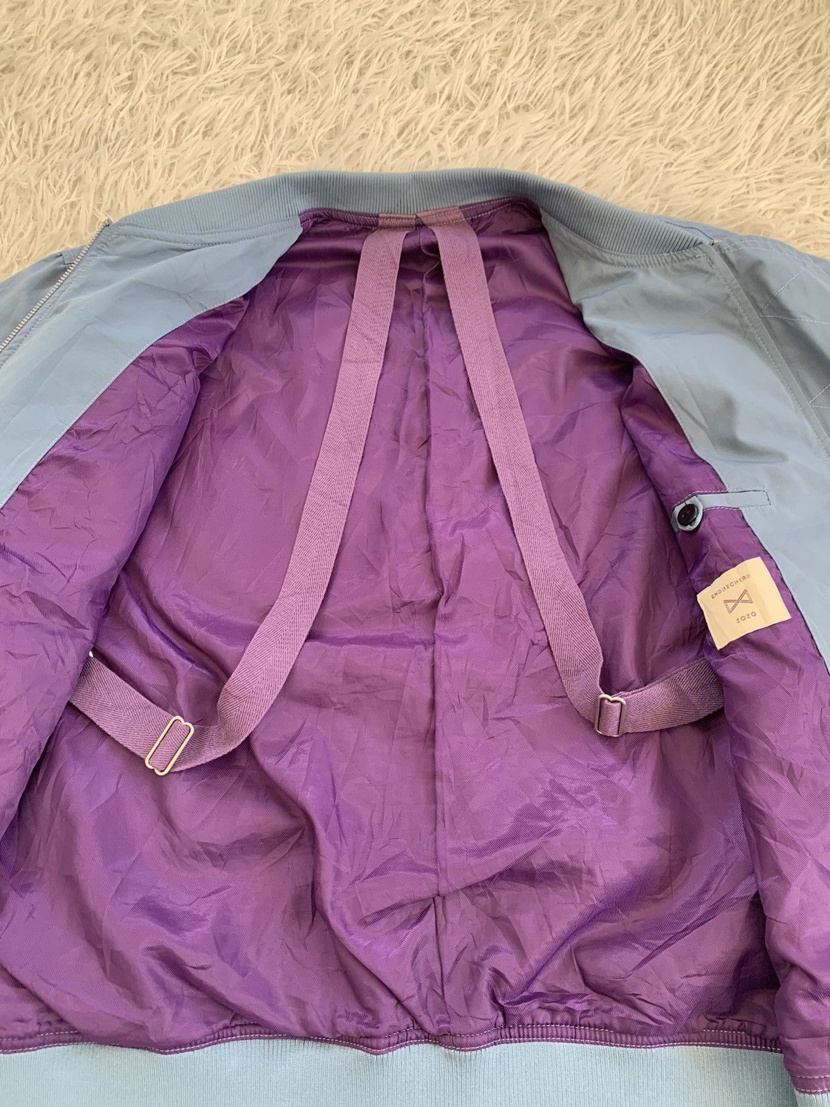 Japanese Brand Endrecher Zozo Tech Bomber Jacket Detachable Pocket Size US L / EU 52-54 / 3 - 11 Thumbnail