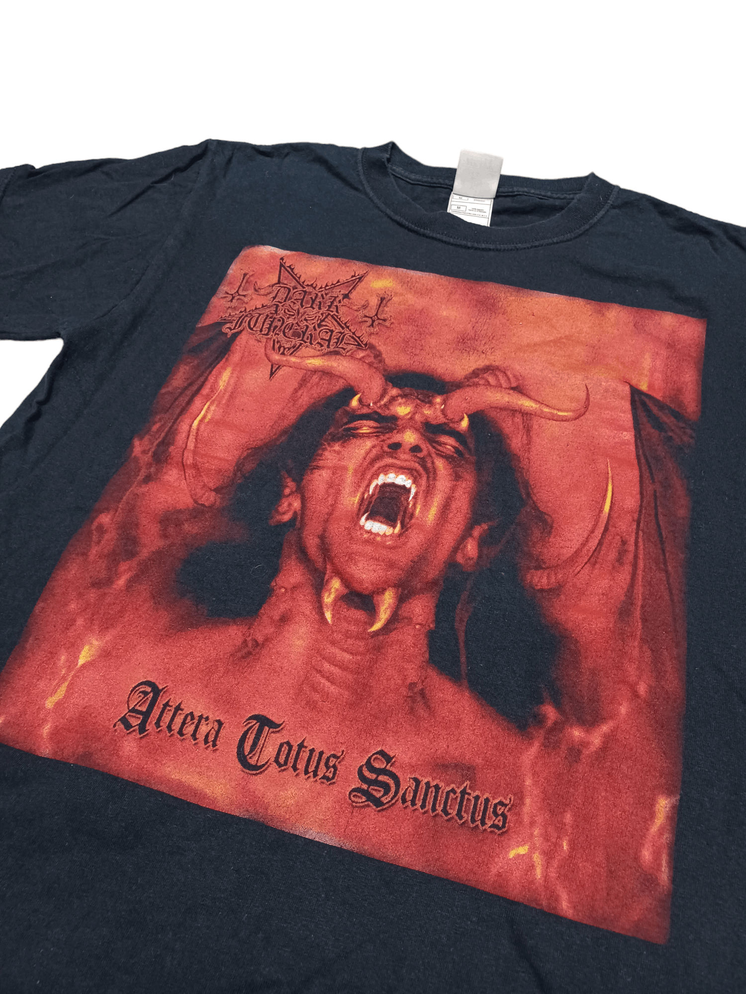 Fruit Of The Loom DARK FUNERAL 90S VINTAGE FOTL BAND TEE DEVIL Size US M / EU 48-50 / 2 - 2 Thumbnail