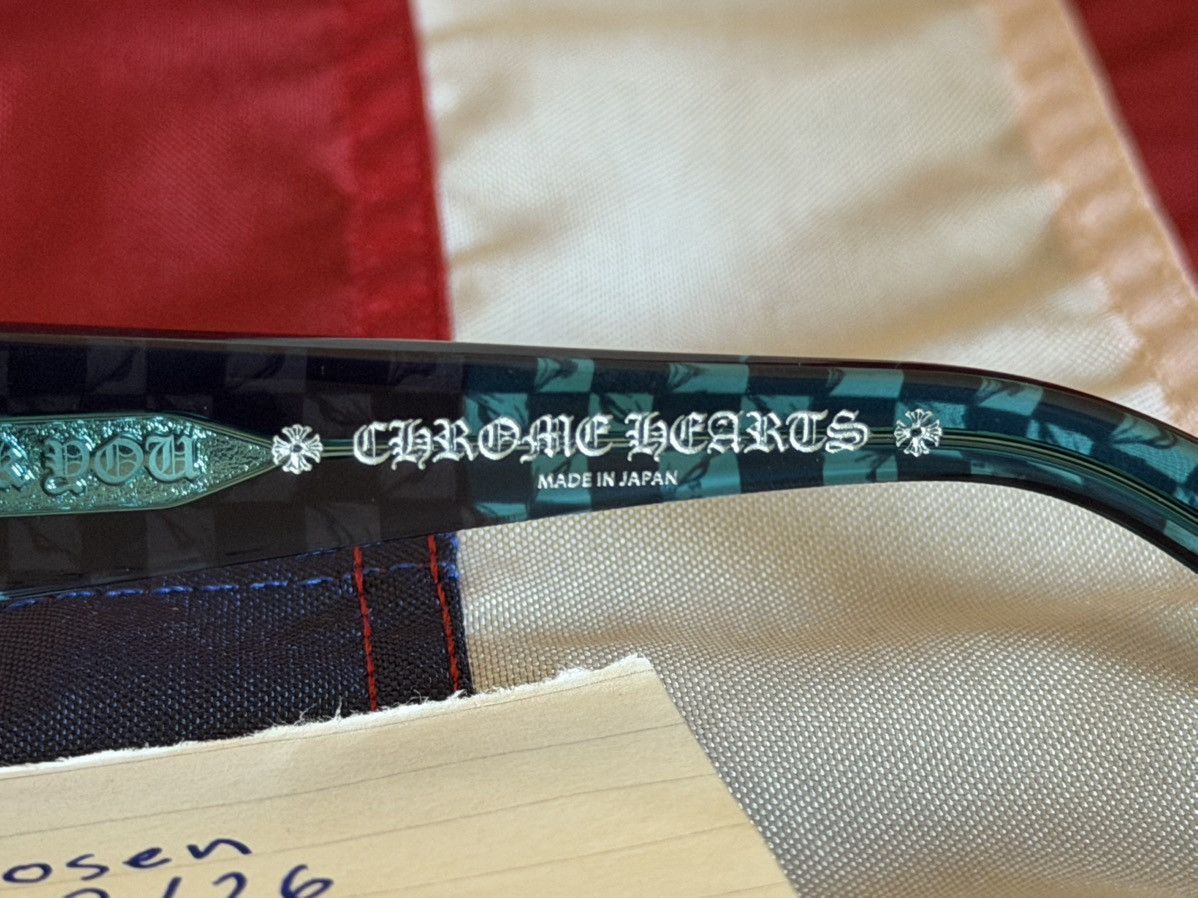 Chrome Hearts Chrome Hearts x Matty Boy blue sunglasses Size ONE SIZE - 13 Thumbnail