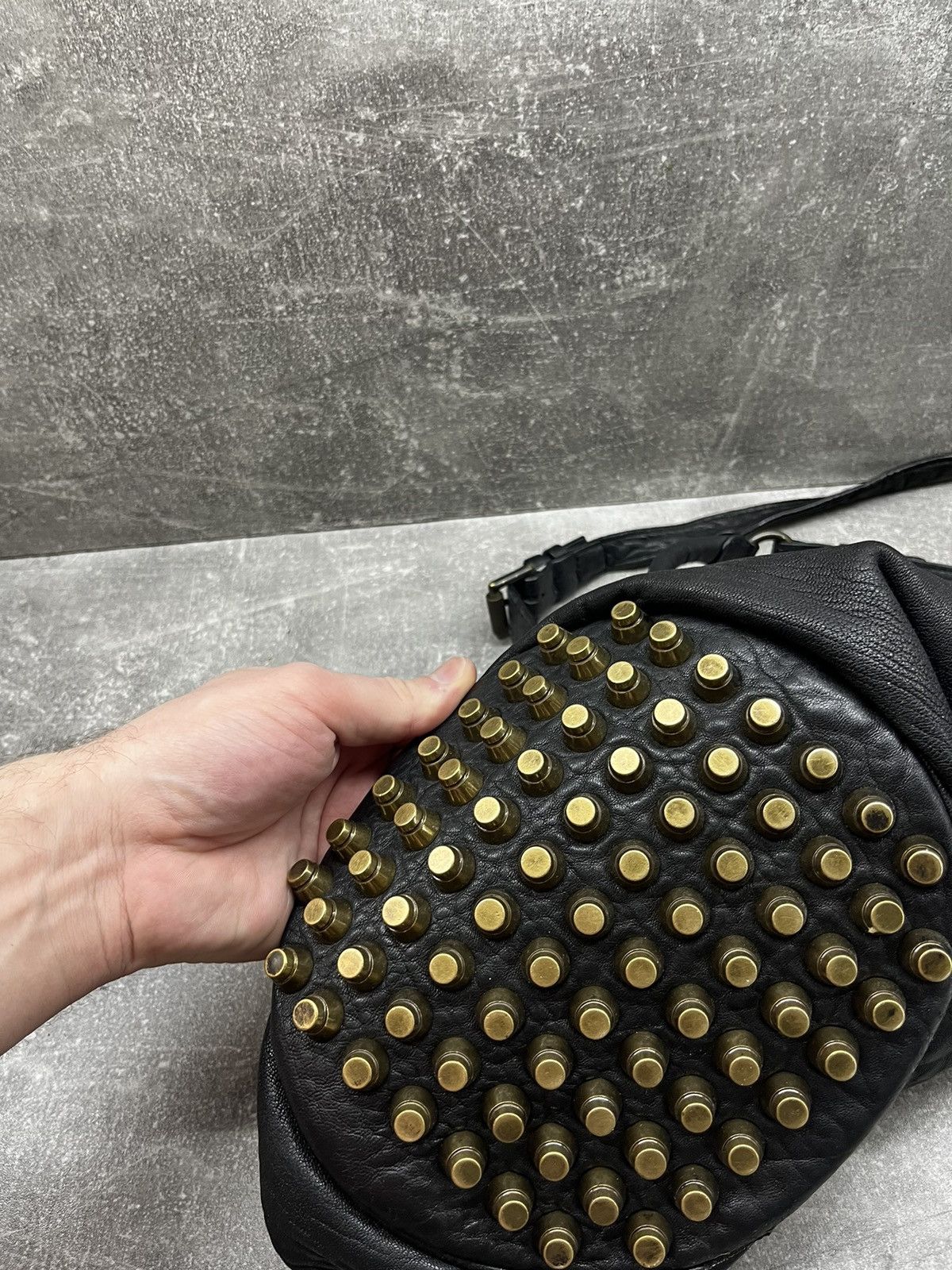 Alexander Wang × Japanese Brand × Leather alexander wang leather avant gard bag Size ONE SIZE - 8 Thumbnail