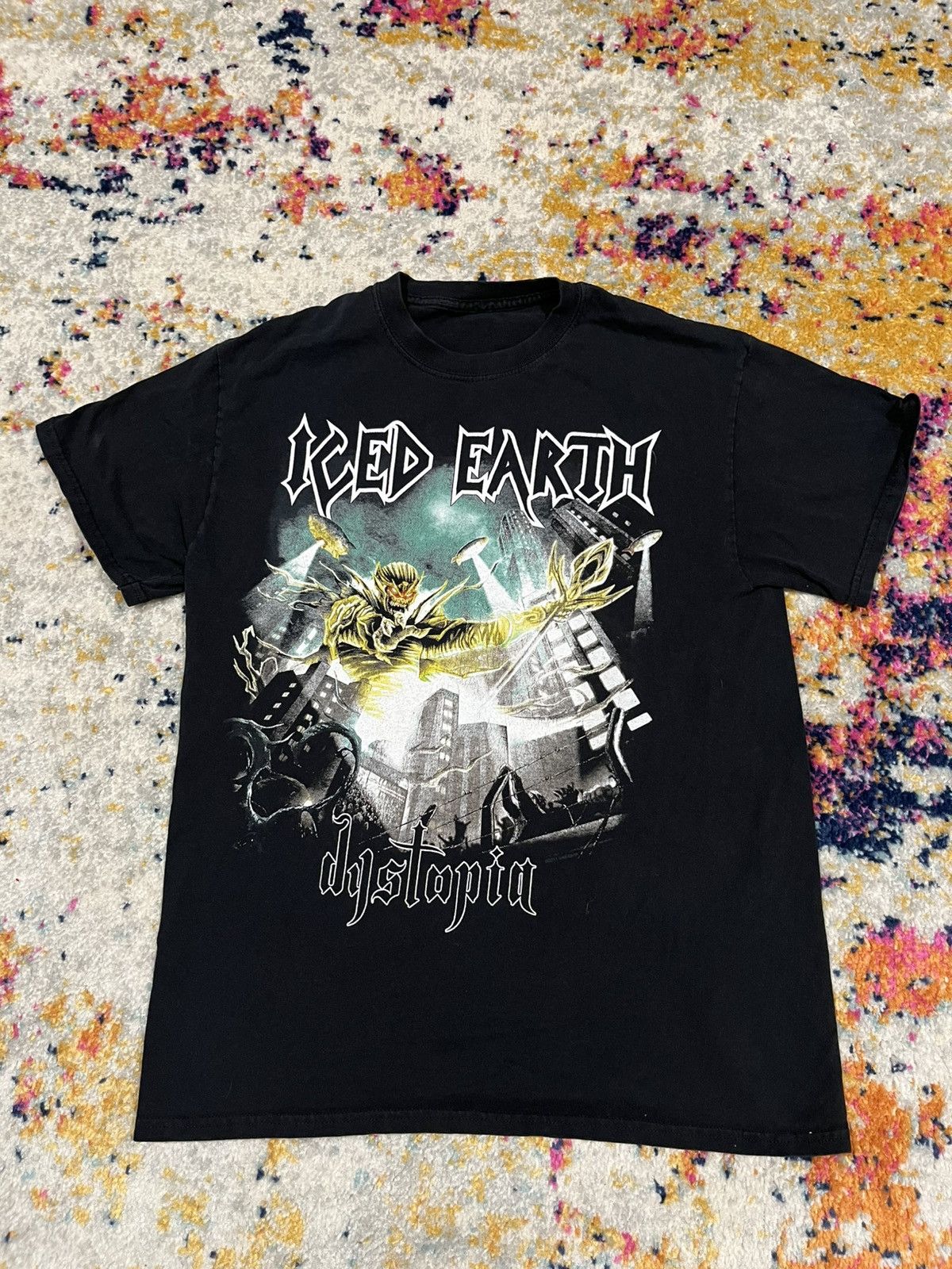 Vintage Iced Earth Shirt medium Size US M / EU 48-50 / 2 - 2 Thumbnail