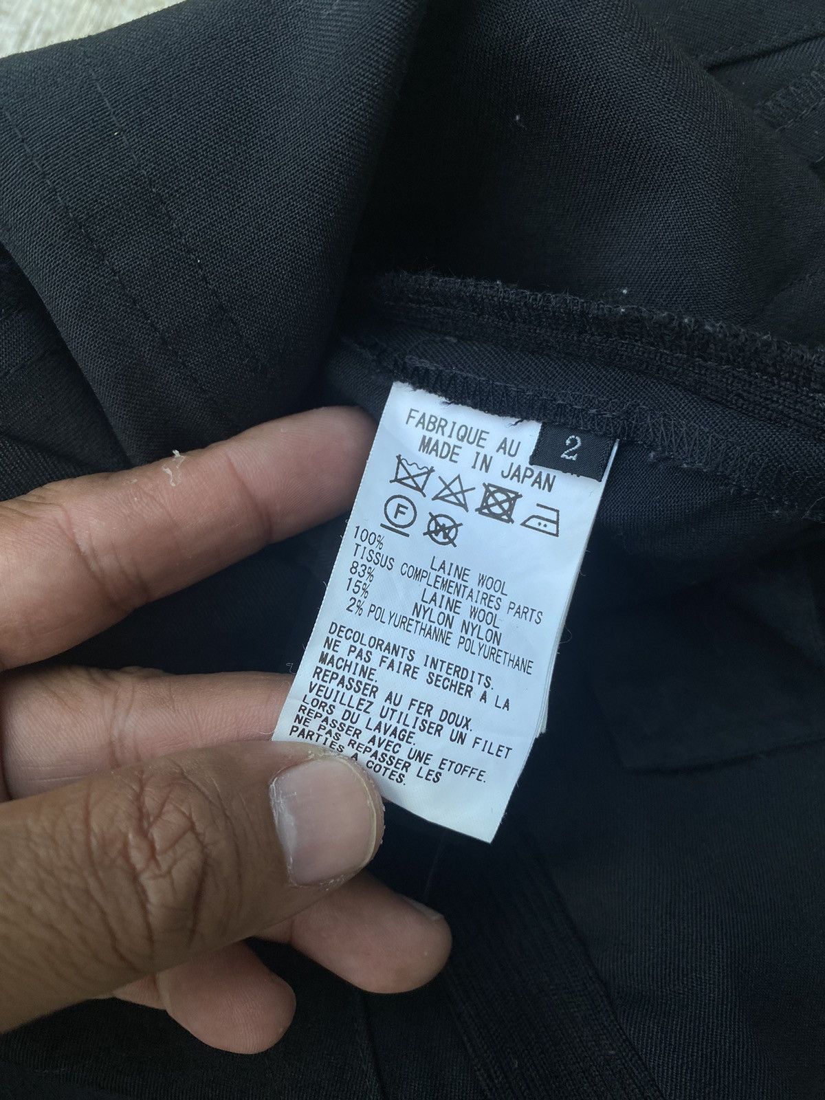 Y's Y’s Laine Wool Pants Size US 31 - 8 Thumbnail