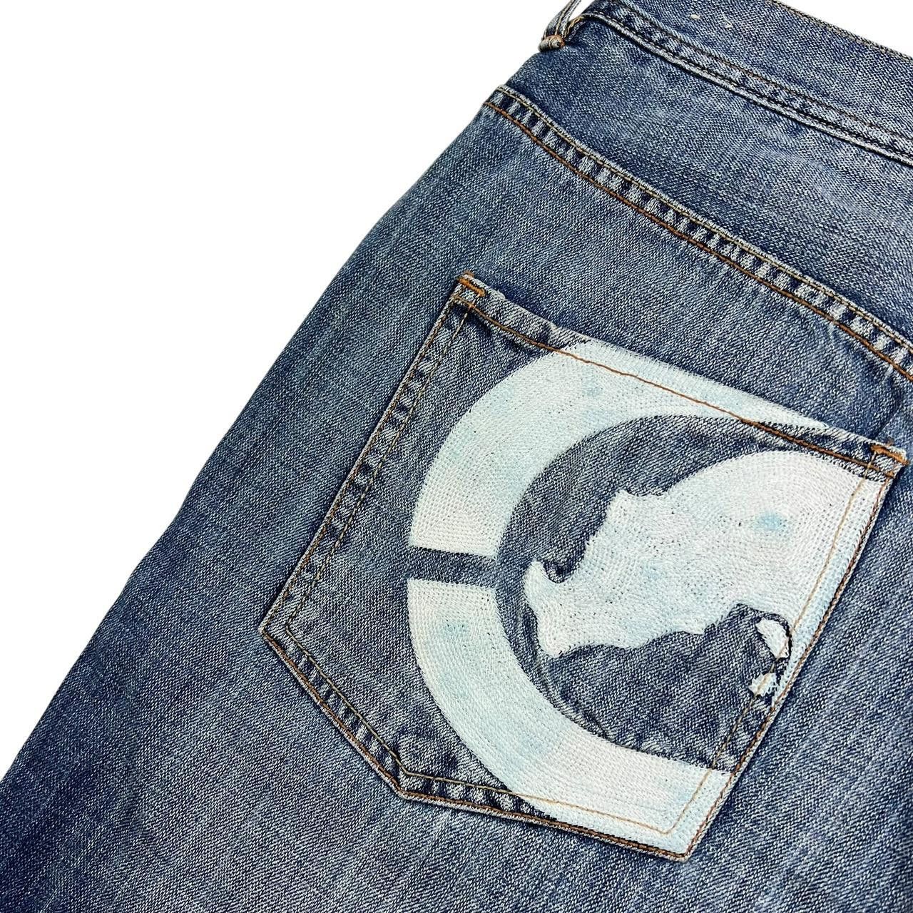 Ecko Unltd. Vintage Ecko Unltd Embroidered Denim Shorts / Jorts Waist 36 Size US 36 / EU 52 - 3 Thumbnail