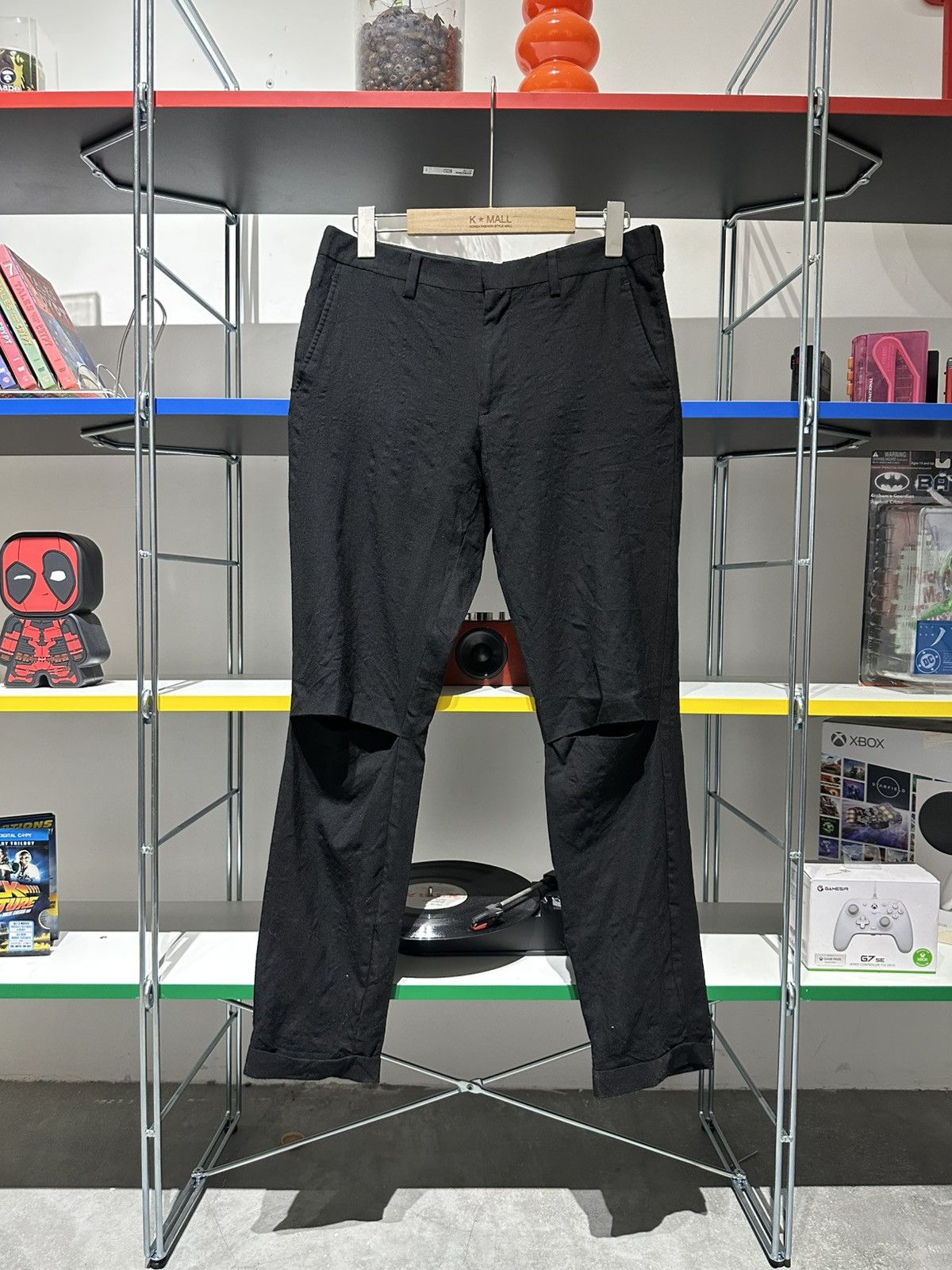 Undercover undercover SS20 cut knees wool pants Size US 32 / EU 48 - 1 Thumbnail