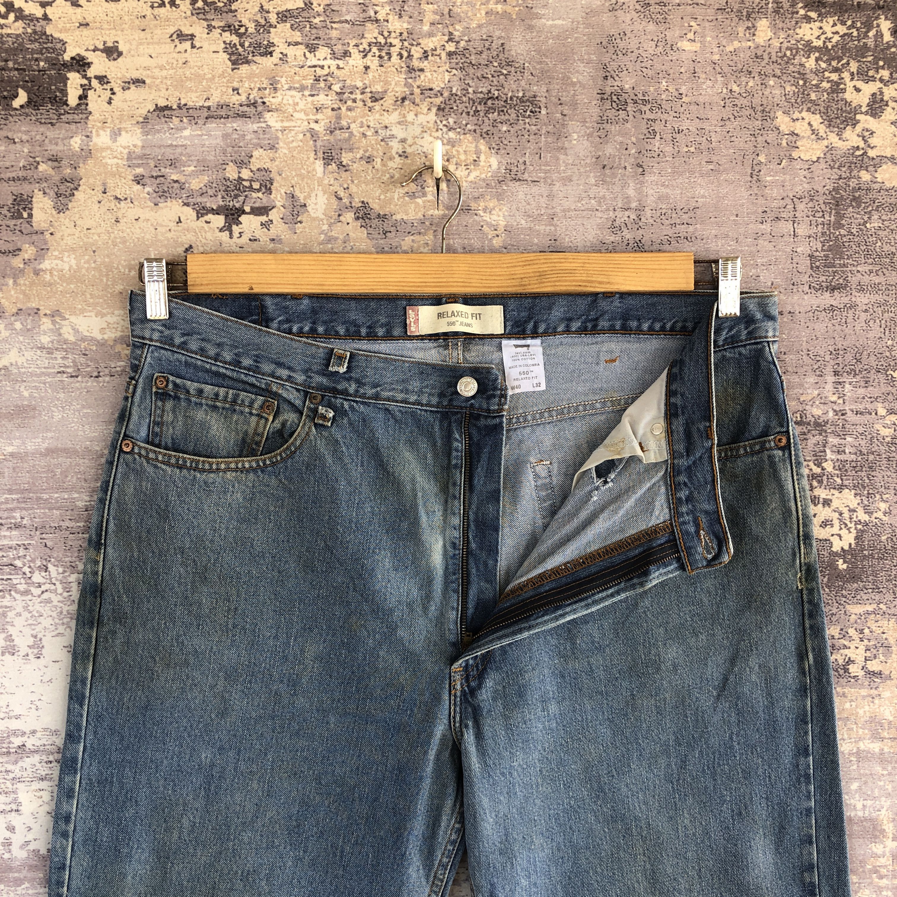 Levi's Vintage Levis Baggy Jeans Distressed Levi's Faded Denim Size US 40 / EU 56 - 6 Thumbnail