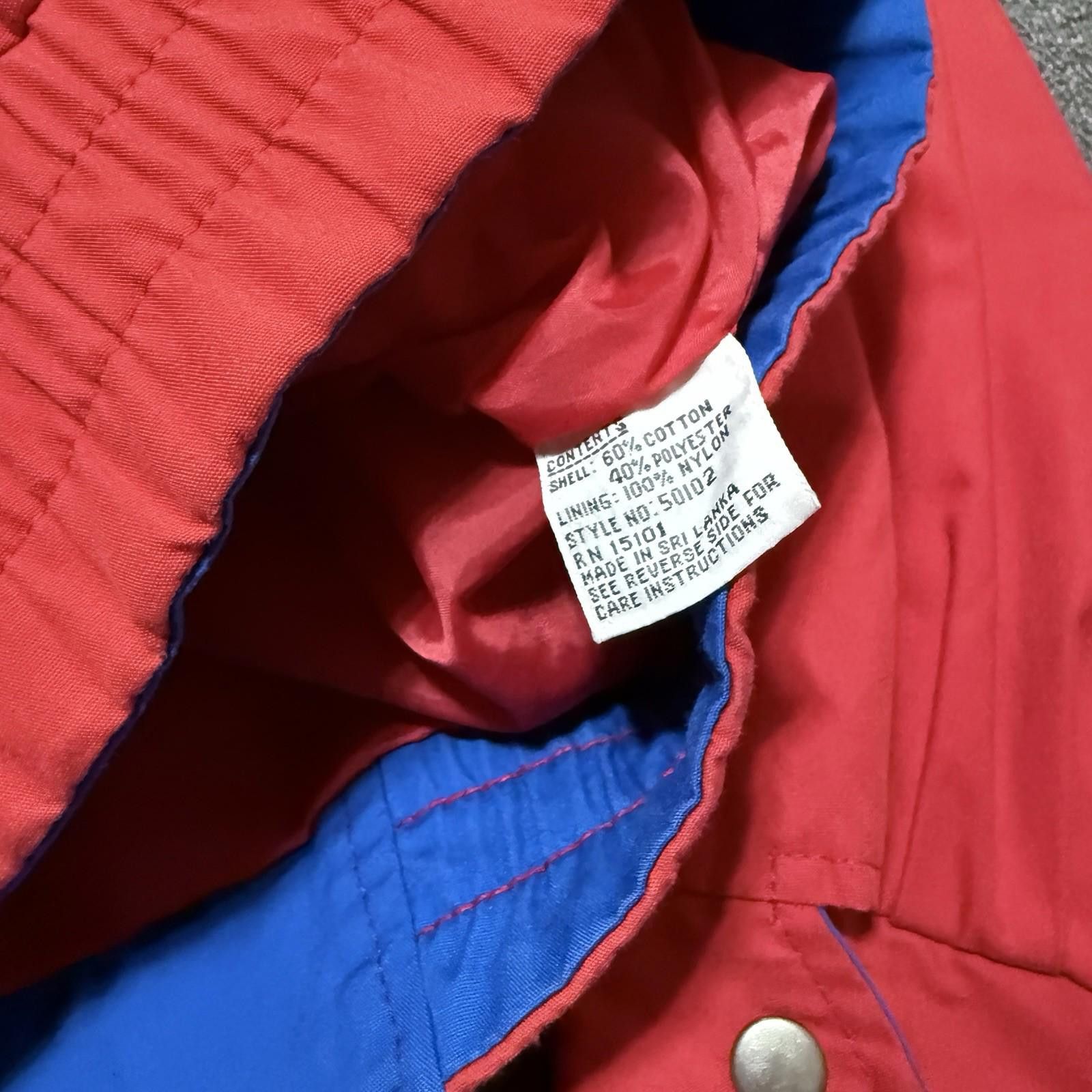 Other Vintage Women’s L Current Seen Brick Red FullZip Windbreaker Size L / US 10 / IT 46 - 4 Thumbnail