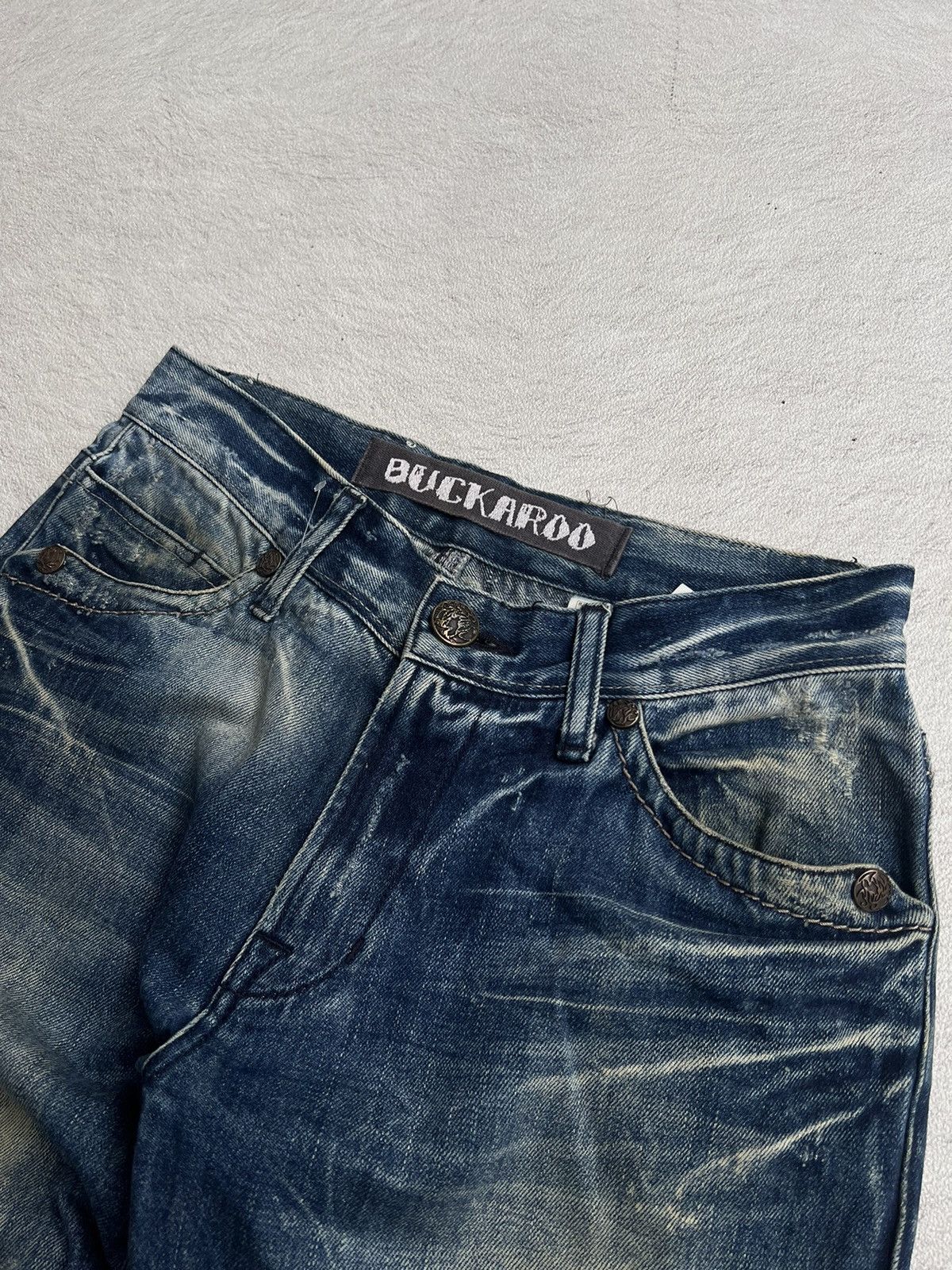 Number (N)ine 2000s Japanese Hysteric Studded Ifsix Wash Bootcut y2k Lgb Size US 30 / EU 46 - 5 Thumbnail