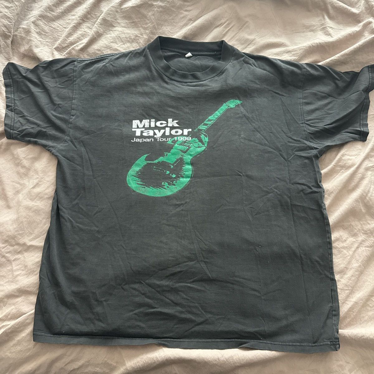 Vintage 1999 Mick Taylor Japan Tour t-shirt Size US M / EU 48-50 / 2 - 1 Thumbnail