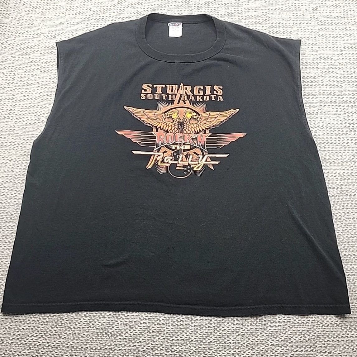 Jerzees VINTAGE Sturgis Rally 2006 Shirt Mens XL Rockin The Rally 5 Day Festival RARE Size US XXL / EU 58 / 5 - 3 Thumbnail